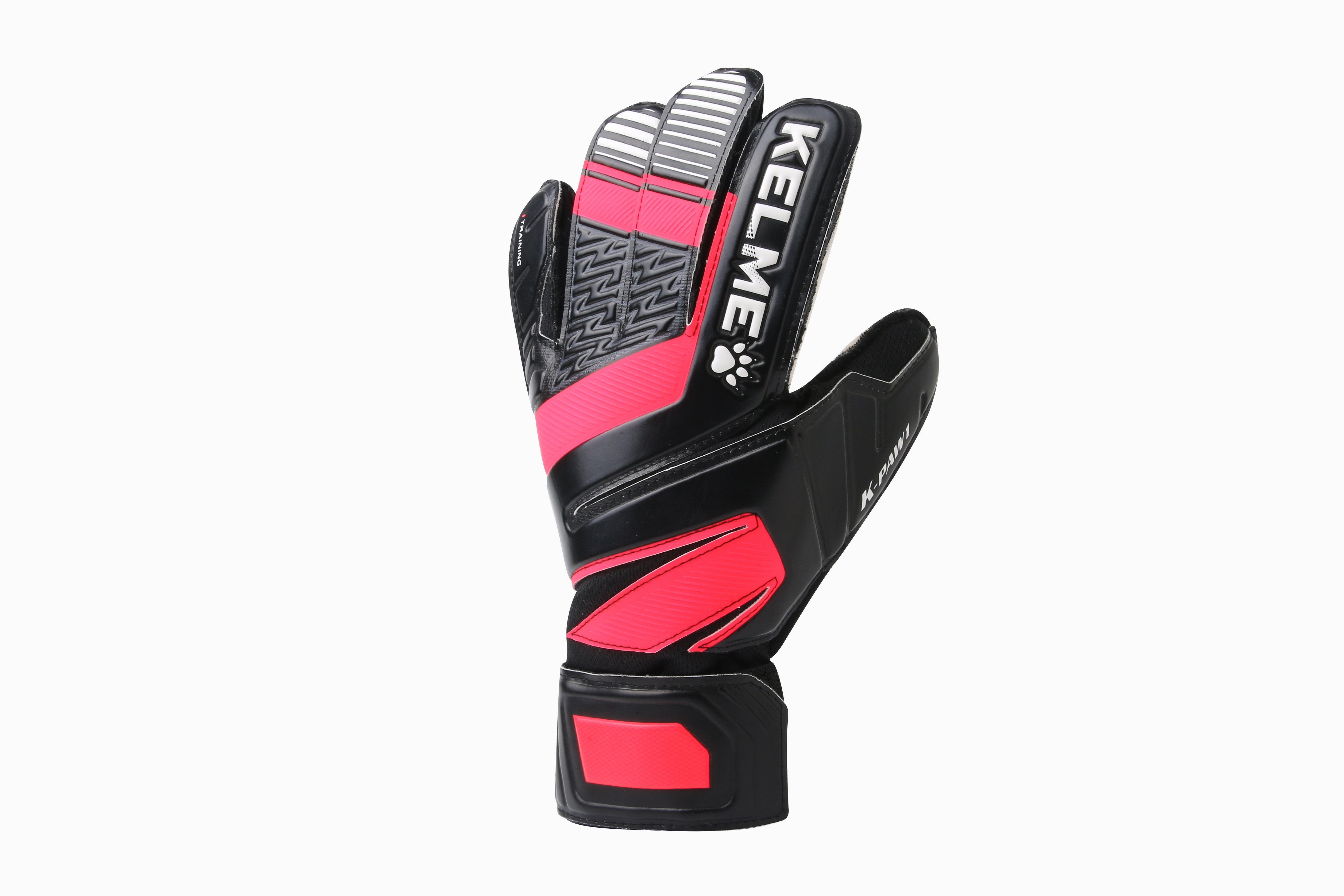 Goalkeeper Gloves (Training) - Black/Neon Red