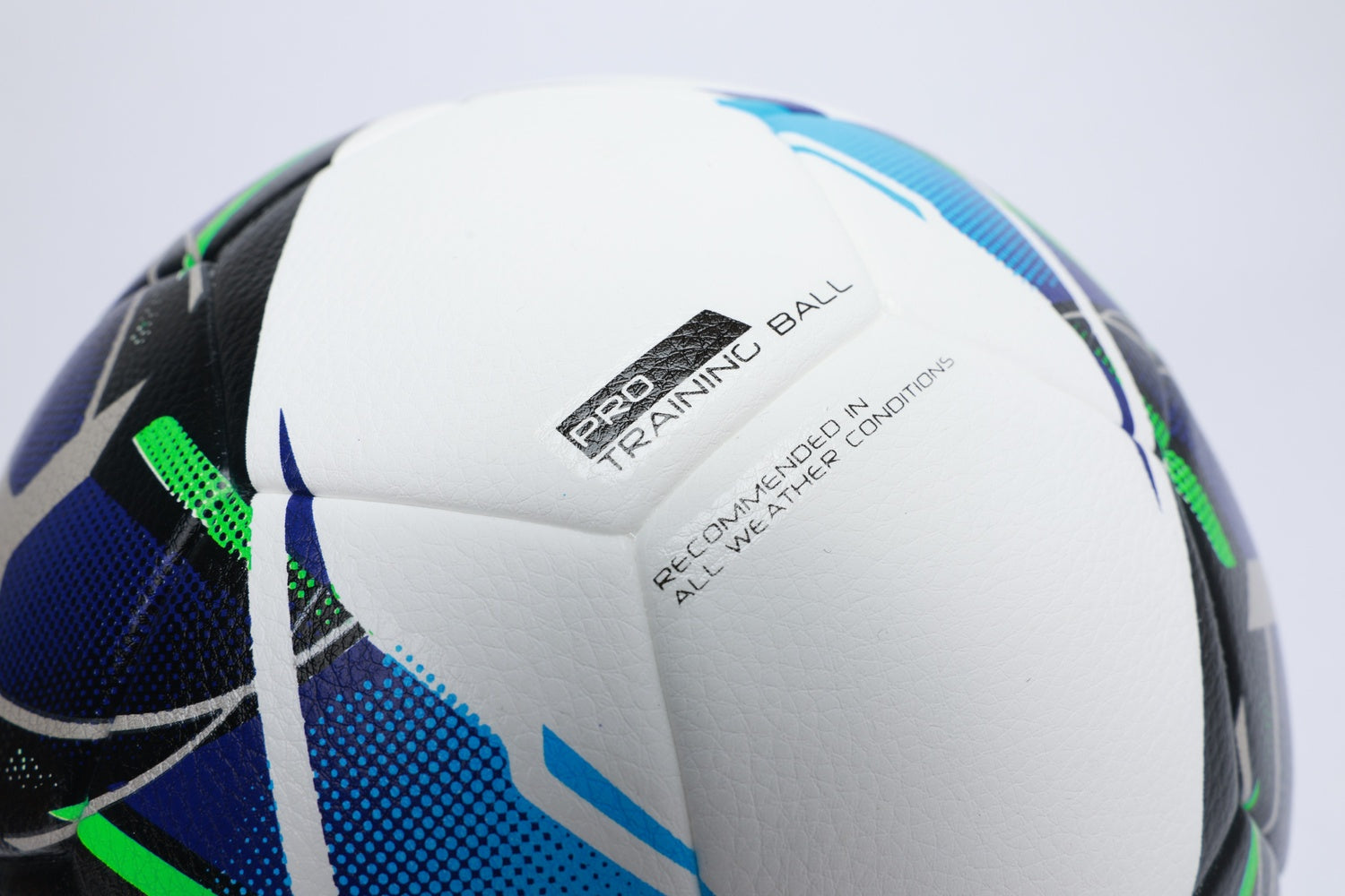 Futsal Ball (Laminated) - White/Neon Blue