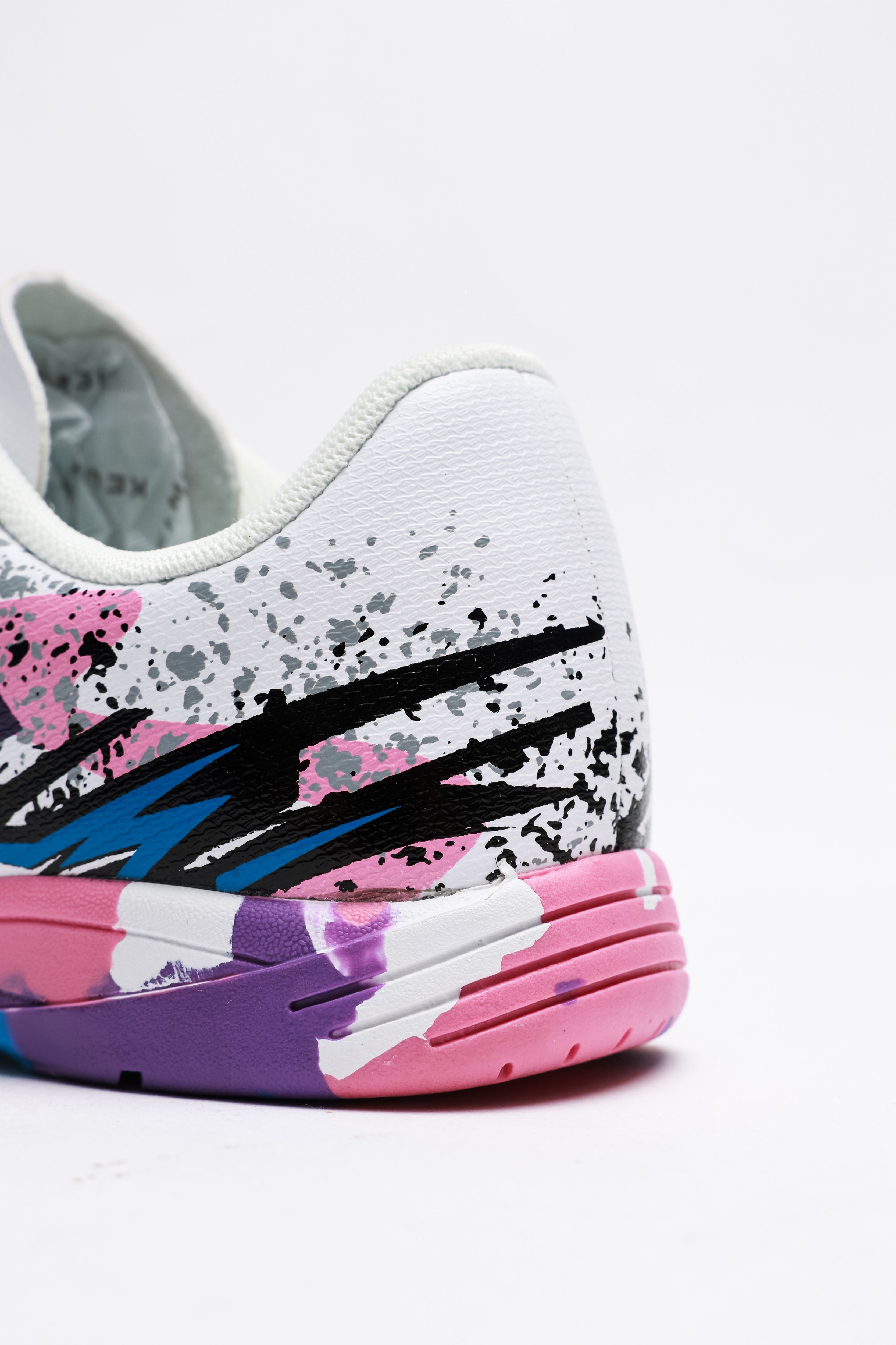 Men Futsal Shoes - Indoor (IN) - White/Purple