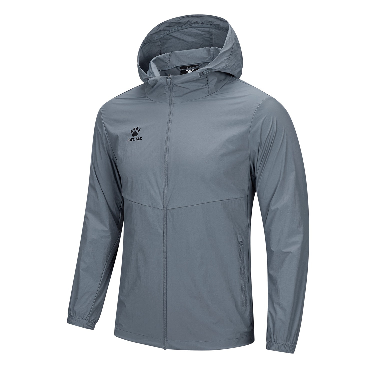 Woven Light Jacket (Adults) - Gray/Blue
