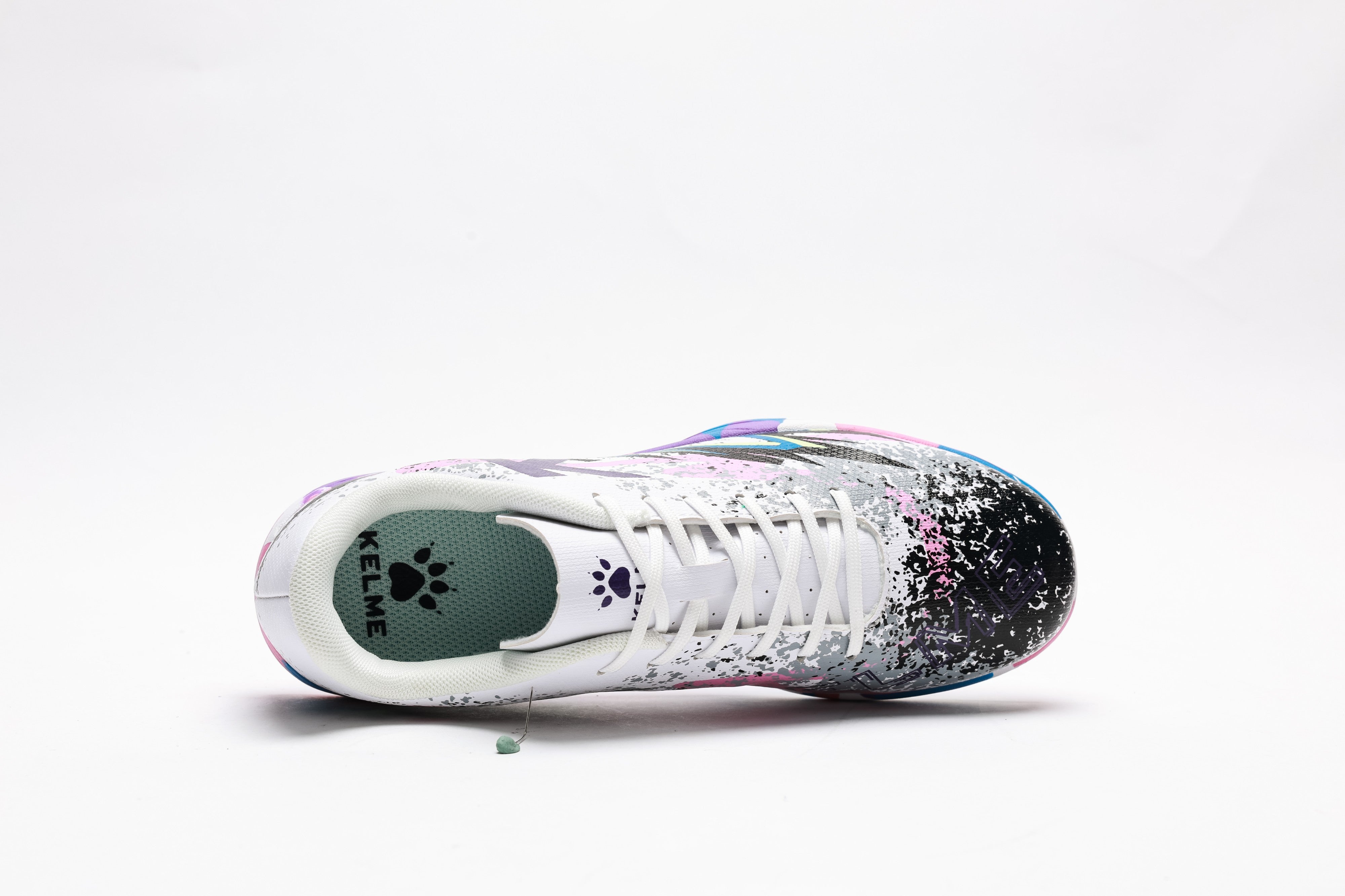 Men Futsal Shoes - Indoor (IN) - White/Purple