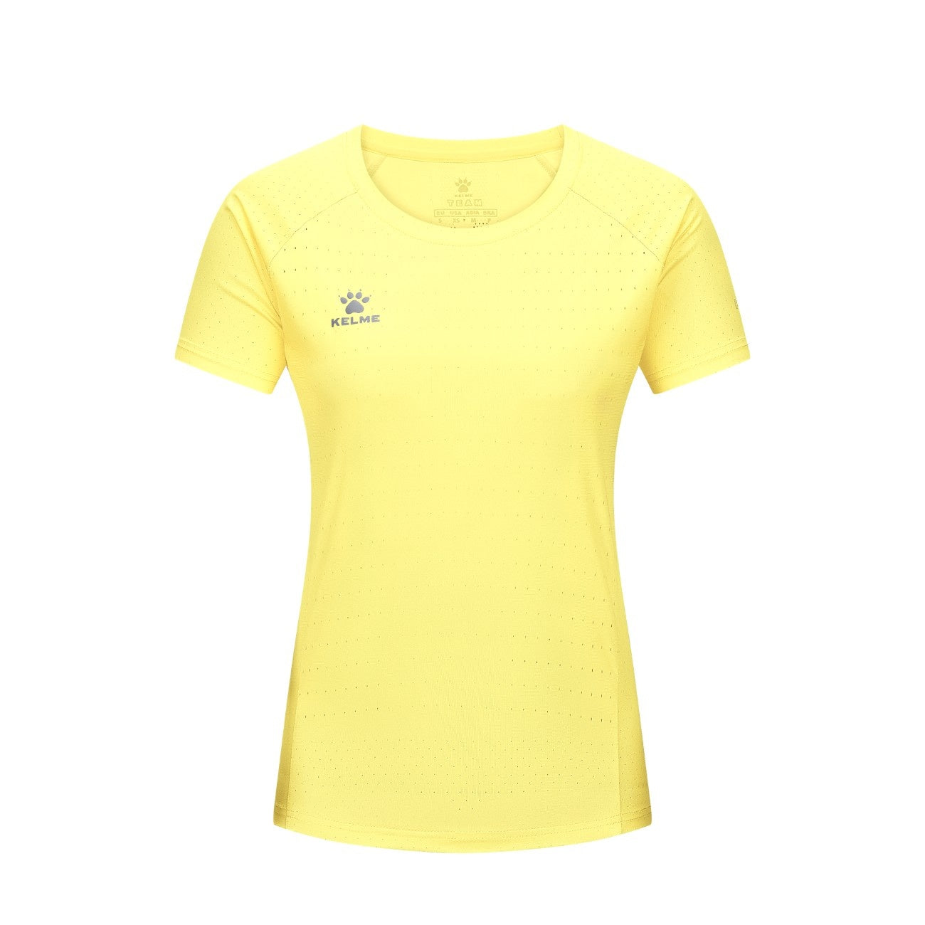 Womens Training T-Shirt - Light Yellow