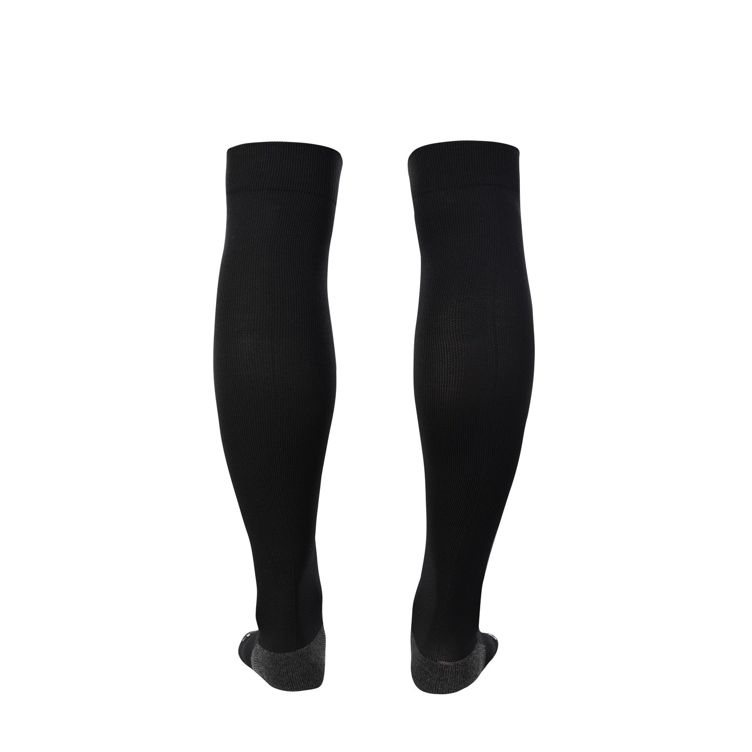 Full-Length Football Socks With Silicone (Adults) - Black
