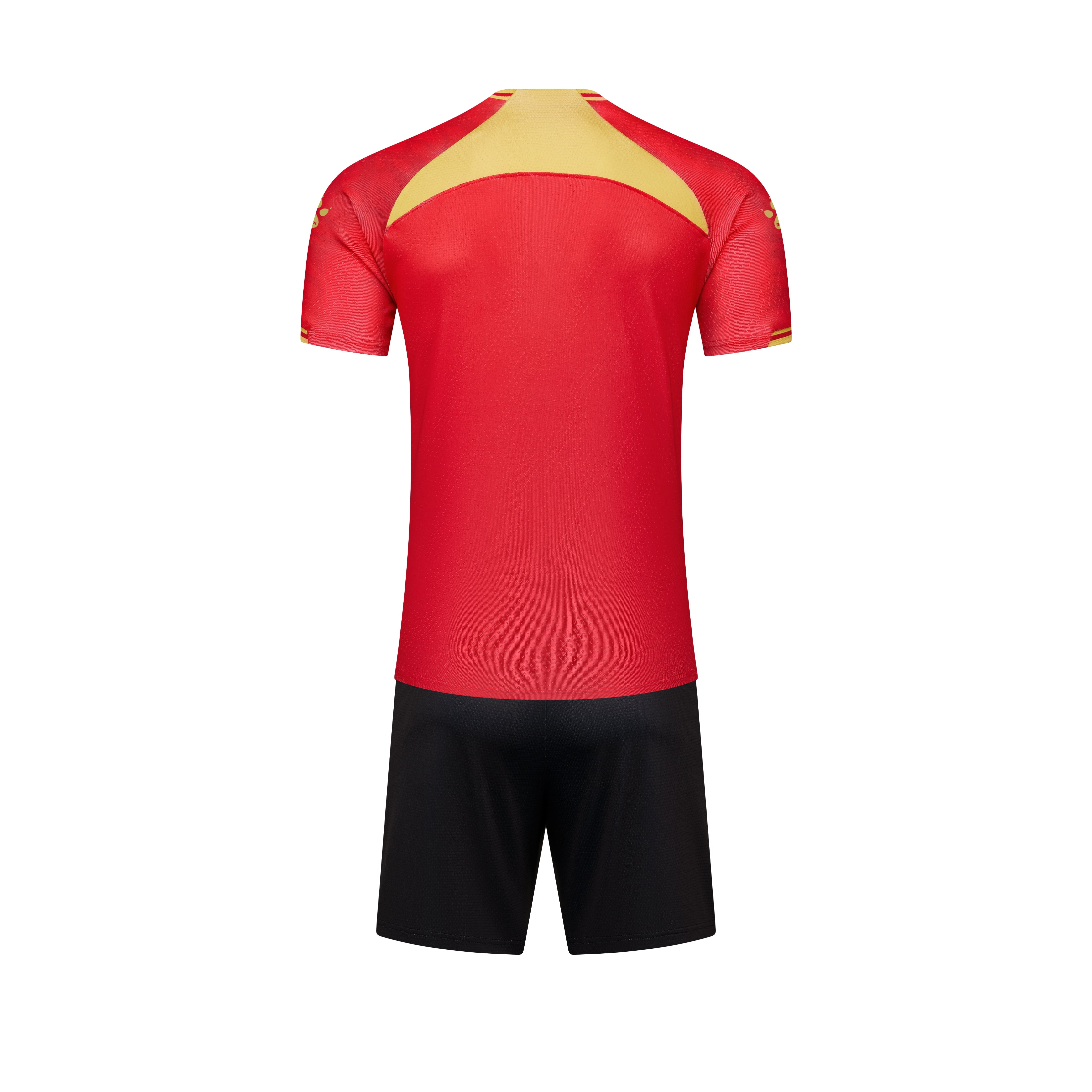 Short Sleeve Football Set (Adults) - Red