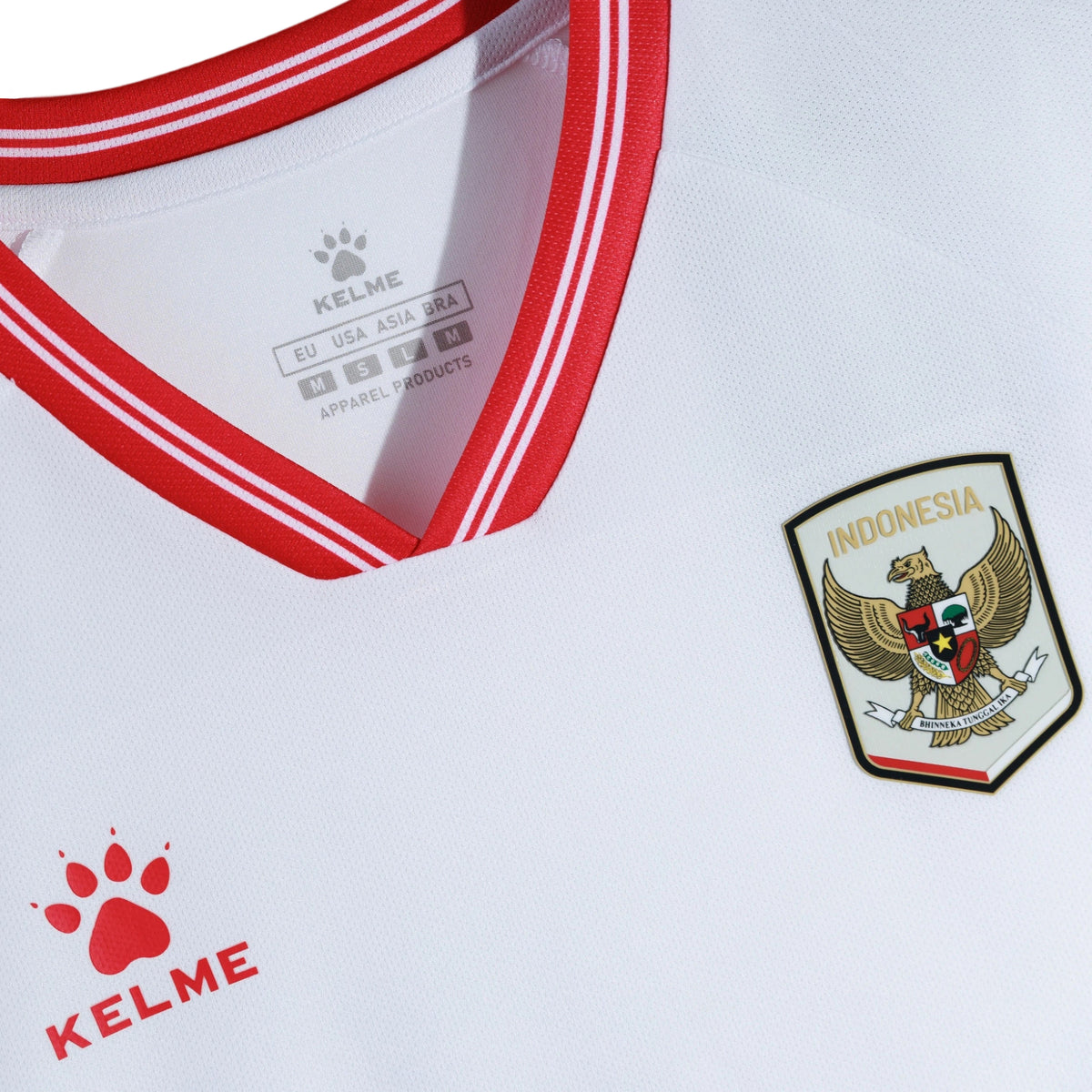 Football Set Training Timnas Indonesia (Adults) - White/Red