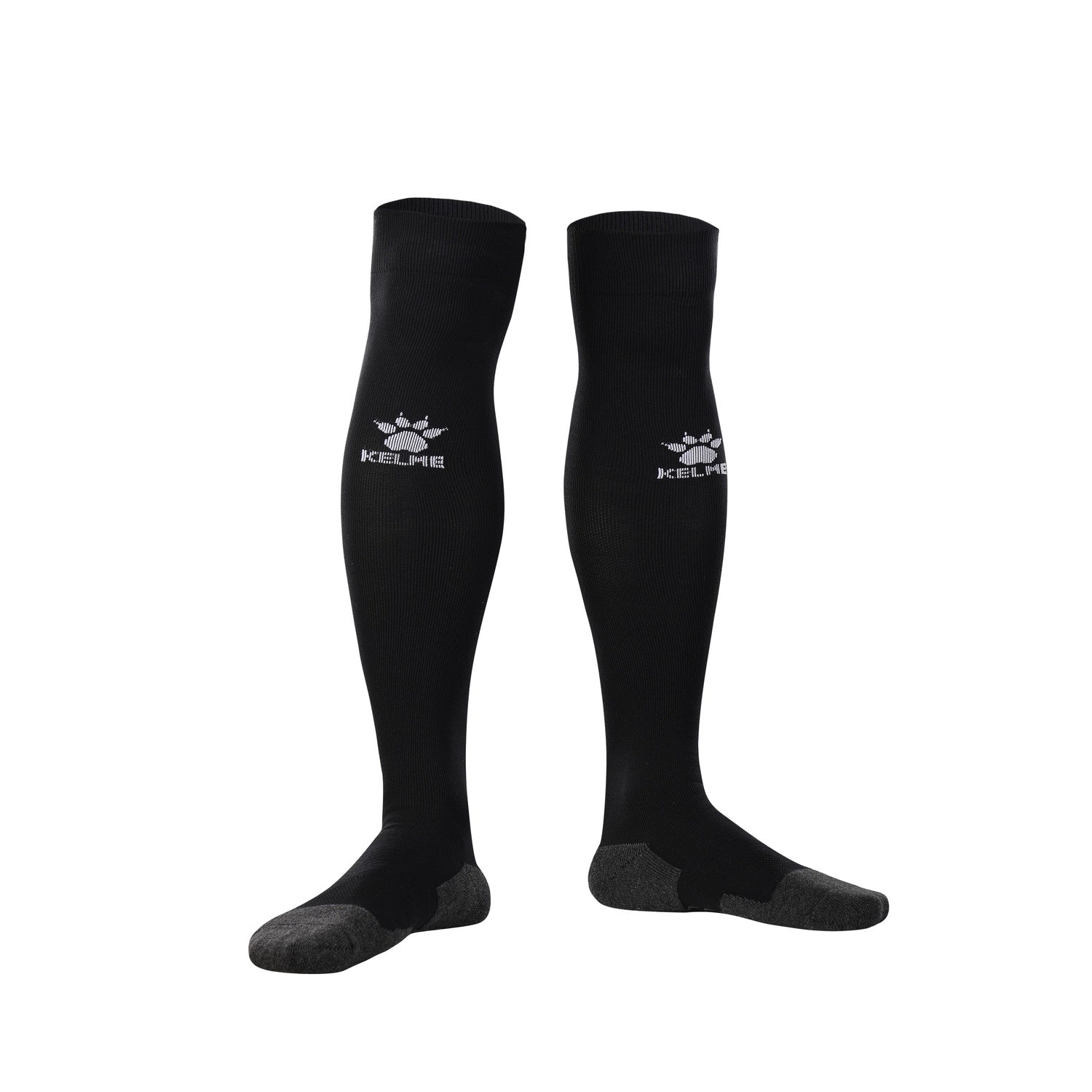 Full-Length Football Socks With Silicone (Adults) - Black