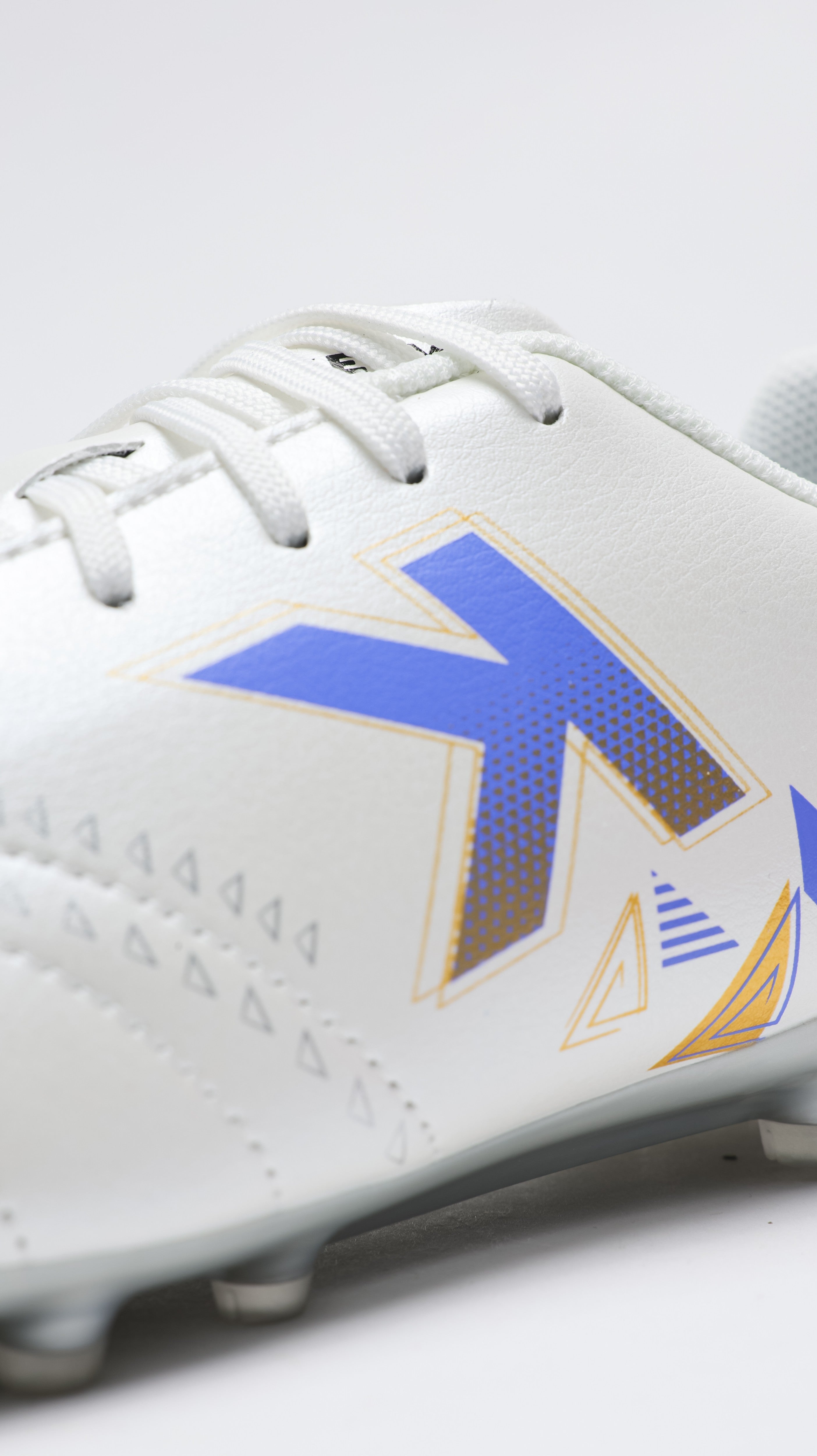 Men Football Shoes - Multi Ground (MG) - White/Purple