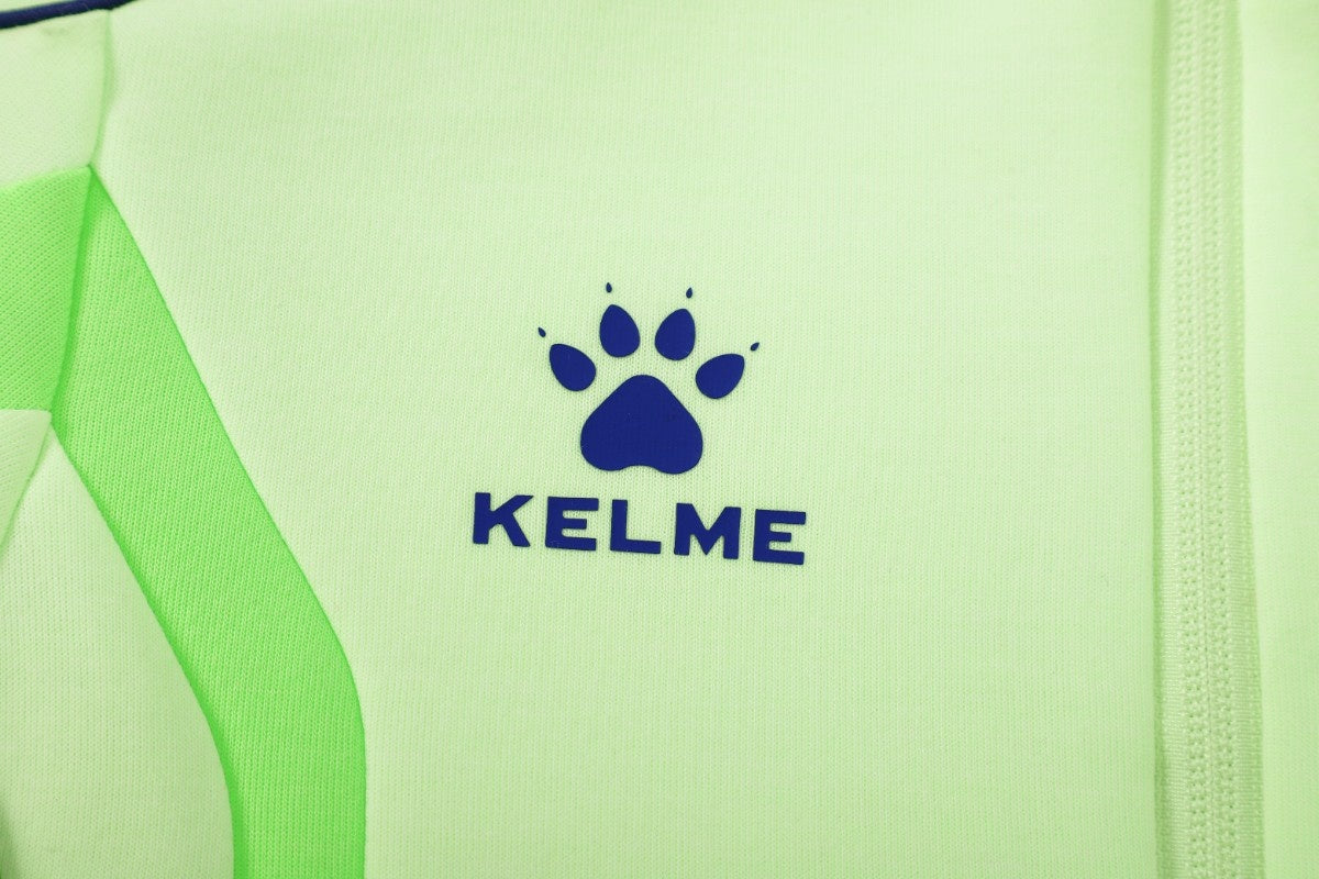 Knitted Jacket (Kids) - Neon Green