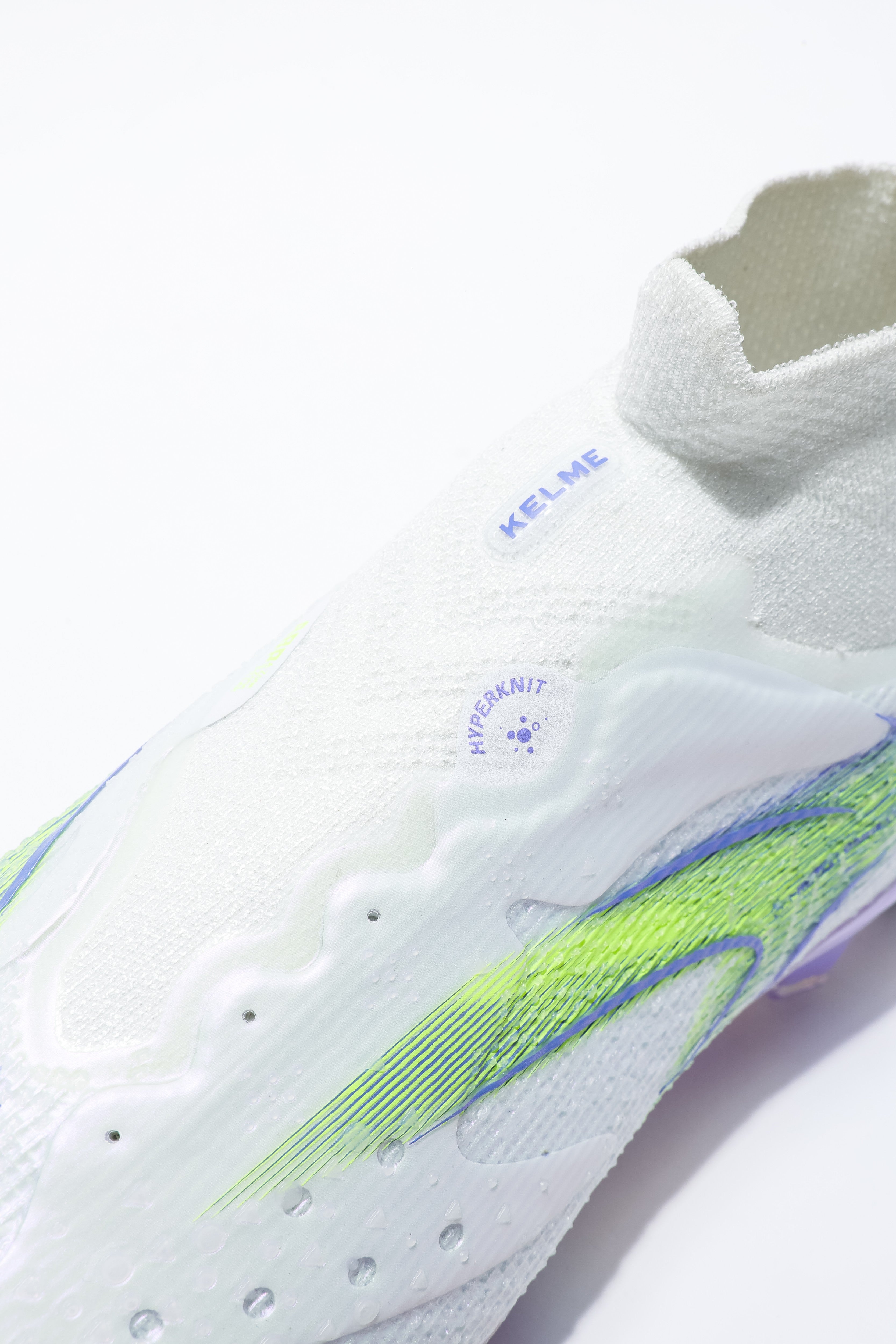 Men Football Shoes - Soft Ground (SG) 1 - White/Purple