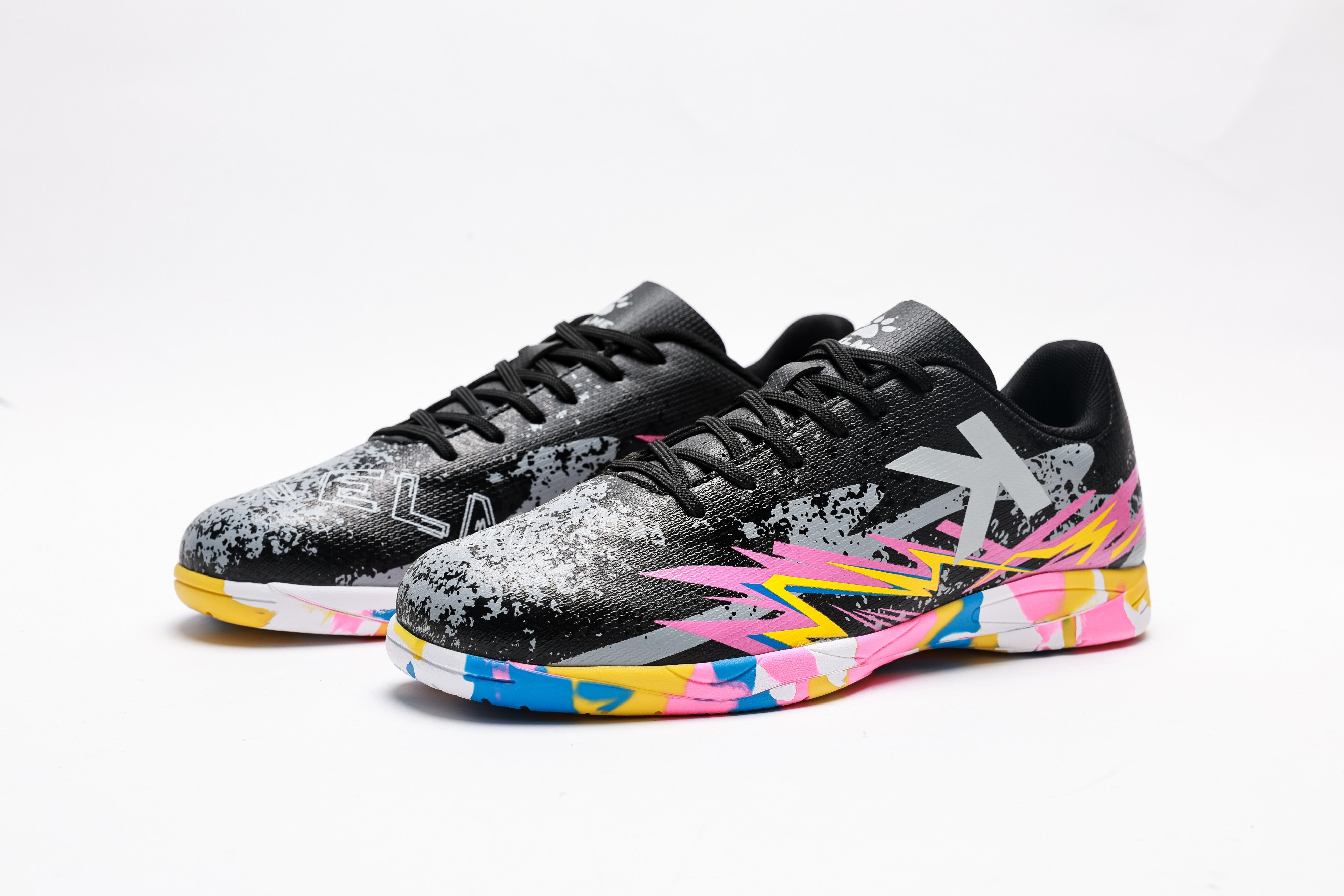 Men Futsal Shoes - Indoor (IN) - Black/Rose