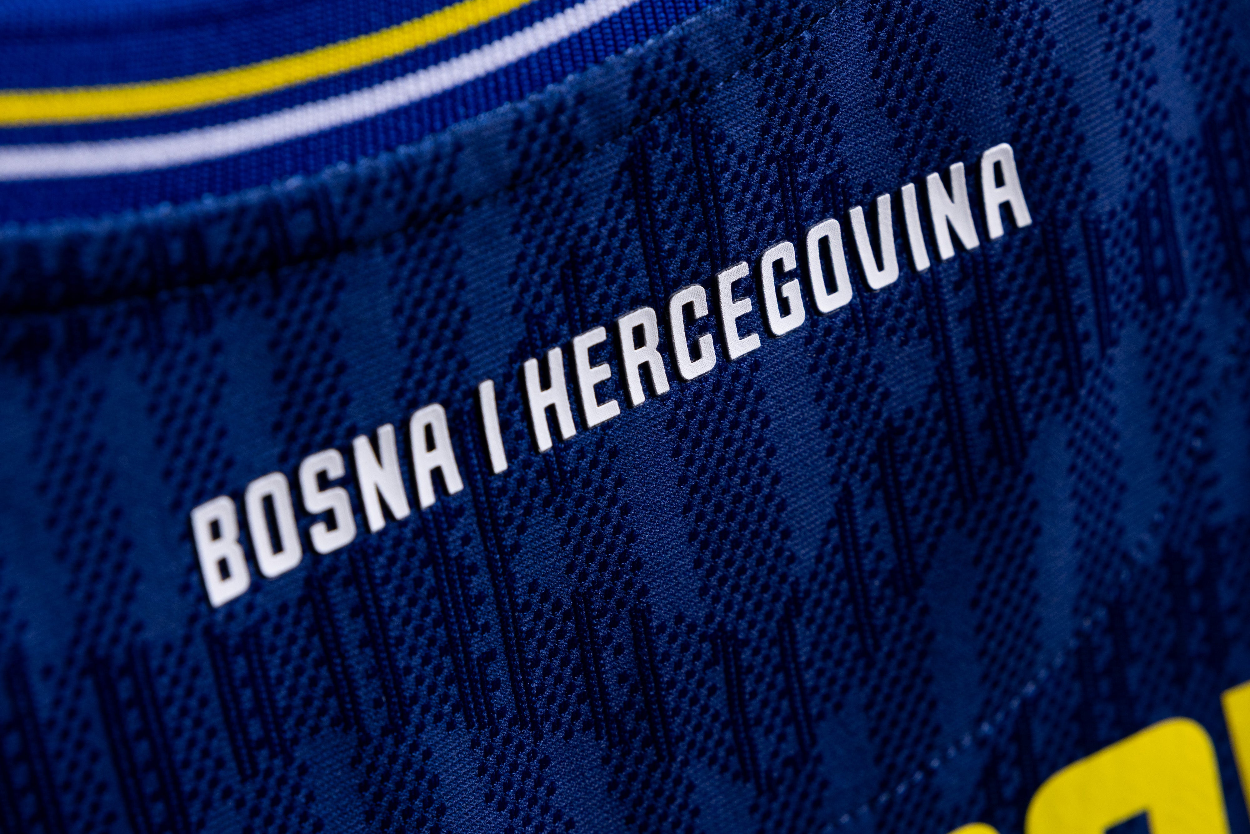 Jersey Timnas Bosnia and Herzegovina (NSFBiH) - Home - Short Sleeve - Player Issue - Dark Blue