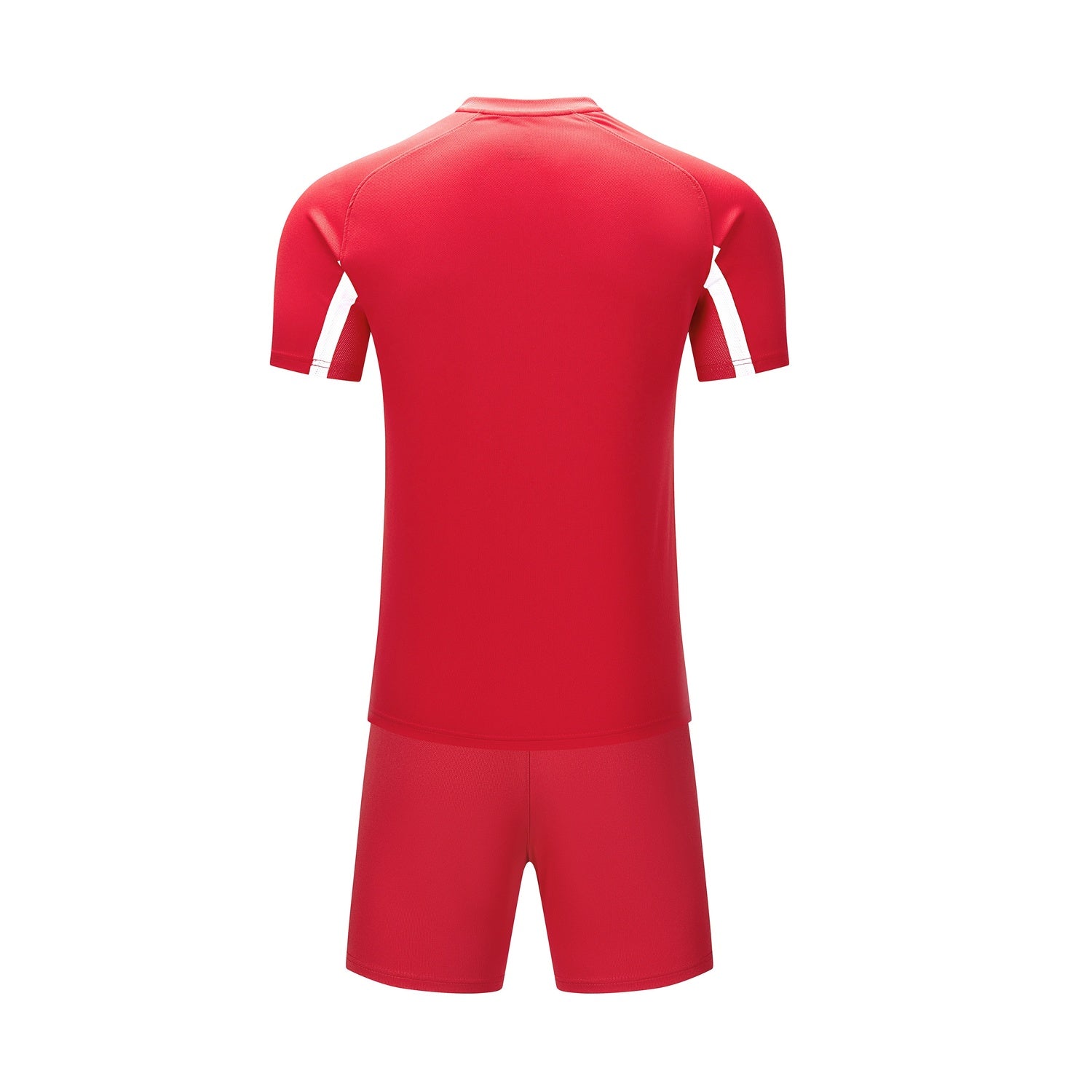 Short Sleeve Football Set (Adults) - Red/White