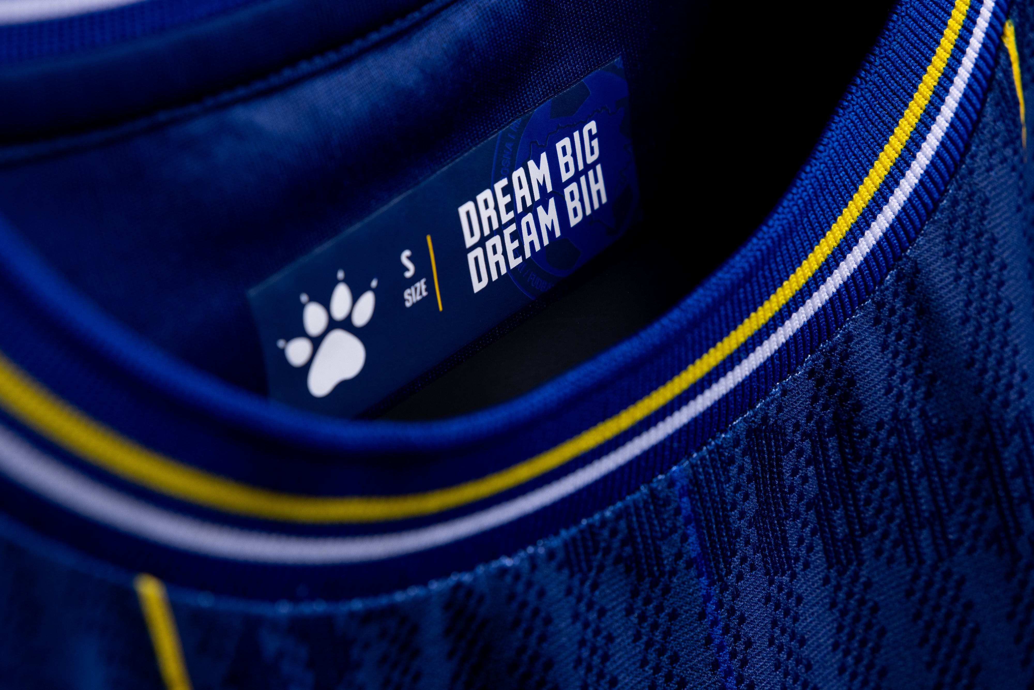 Jersey Timnas Bosnia and Herzegovina (NSFBiH) - Home - Short Sleeve - Player Issue - Dark Blue