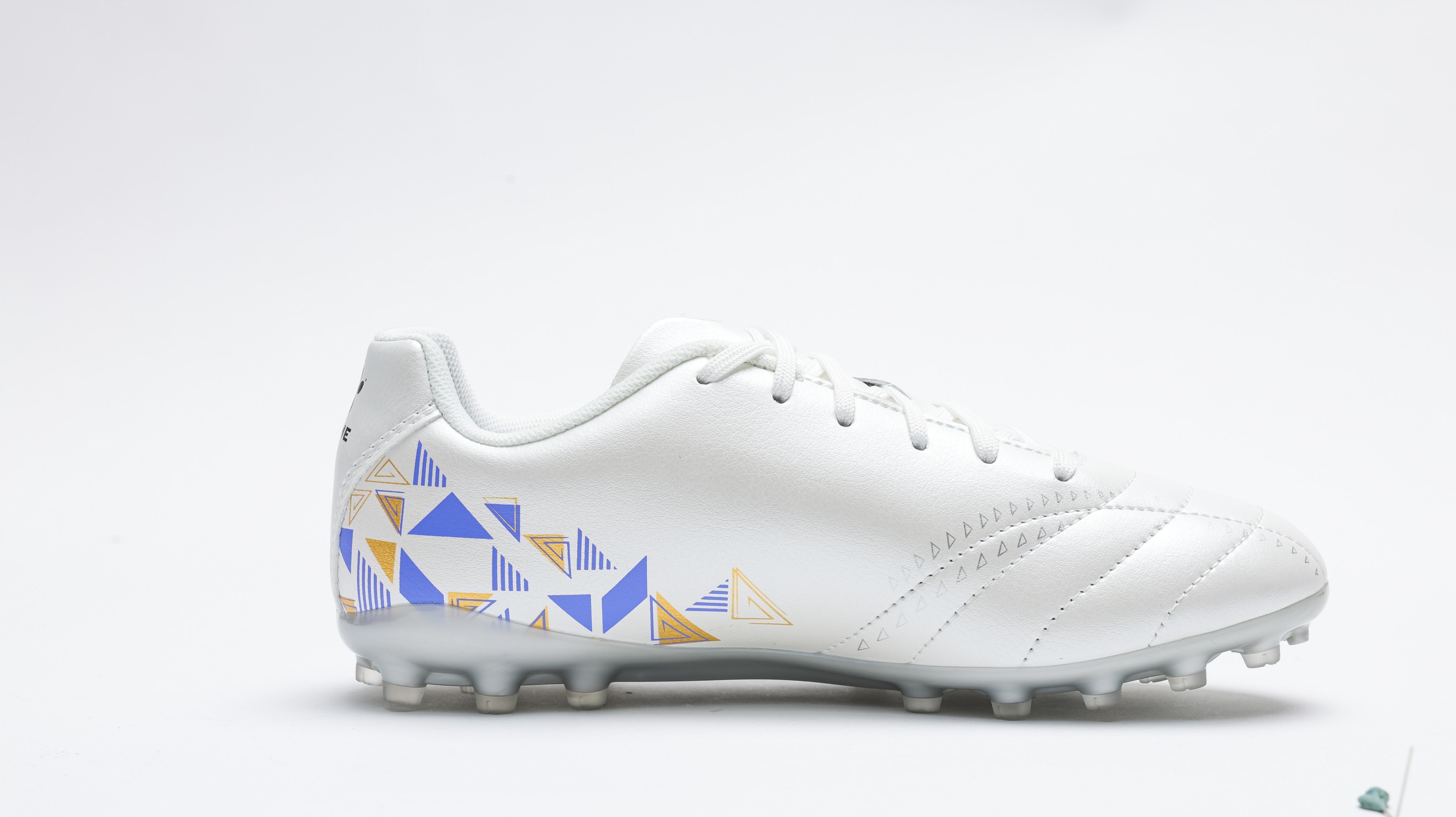 Men Football Shoes - Multi Ground (MG) - White/Purple
