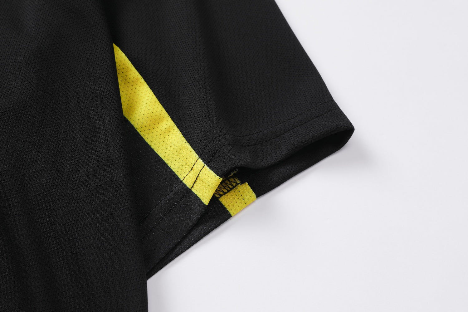 Short Sleeve Football Set (Adults) - Black/Yellow