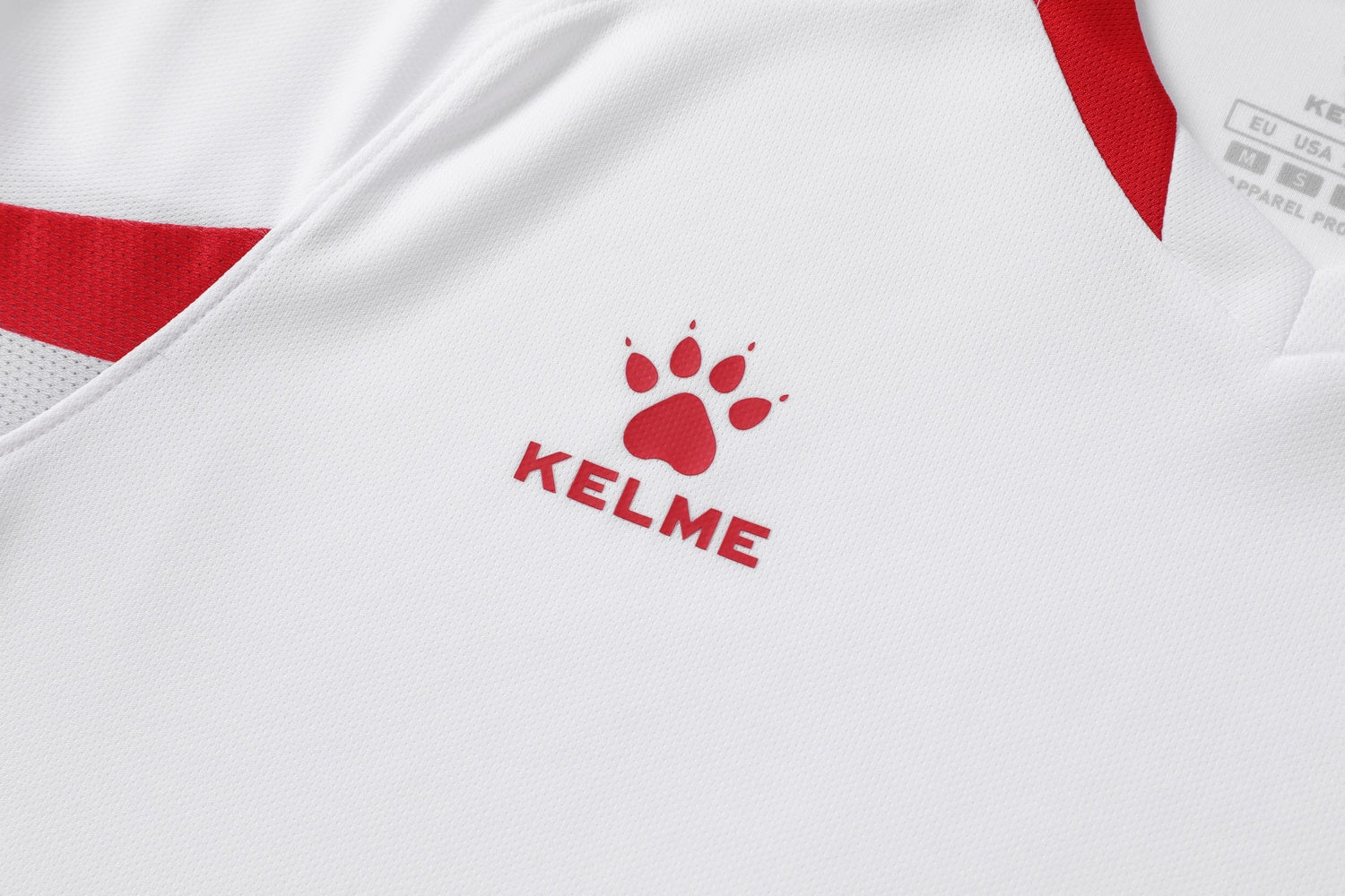 Short Sleeve Football Set (Adults) - White/Red