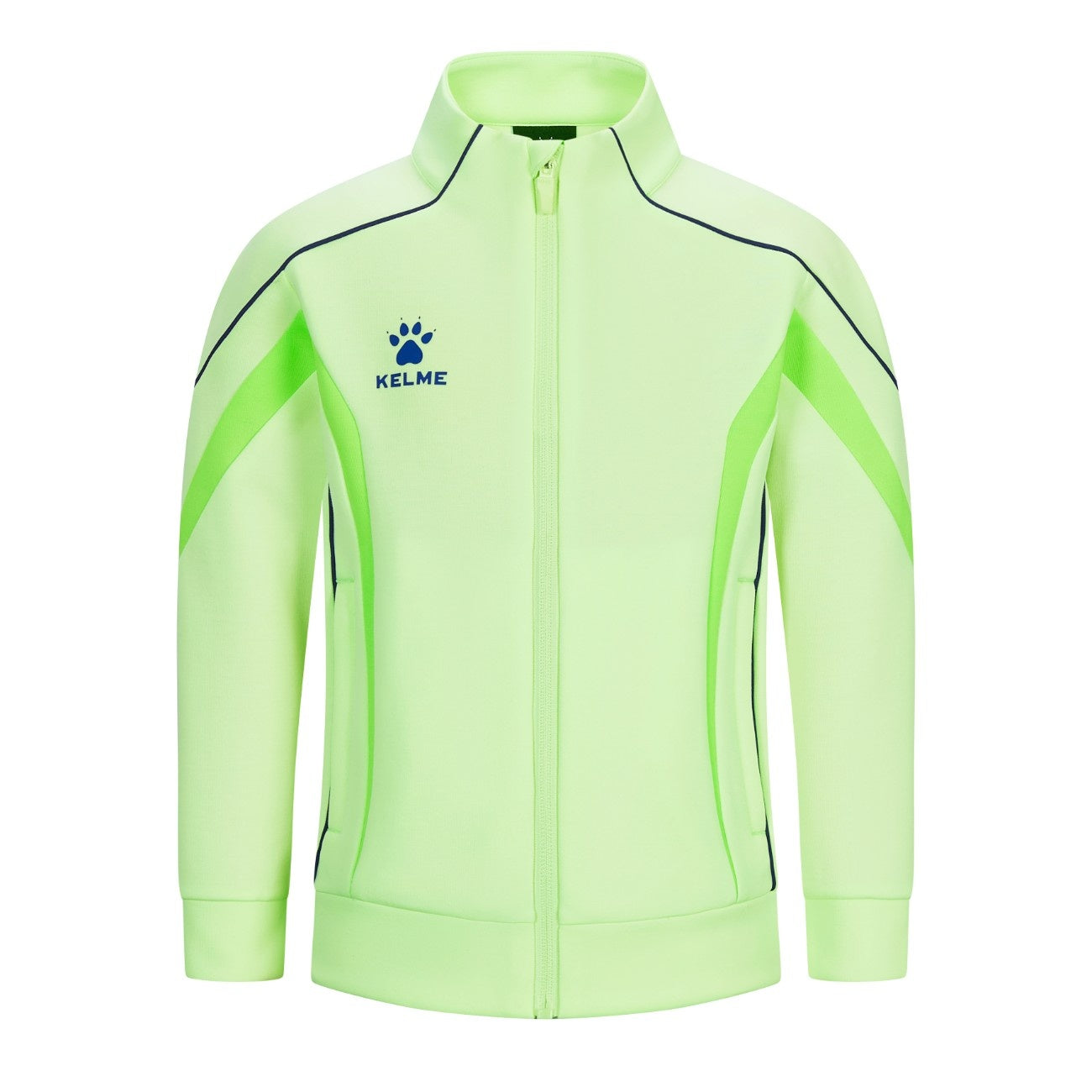 Knitted Jacket (Kids) - Neon Green