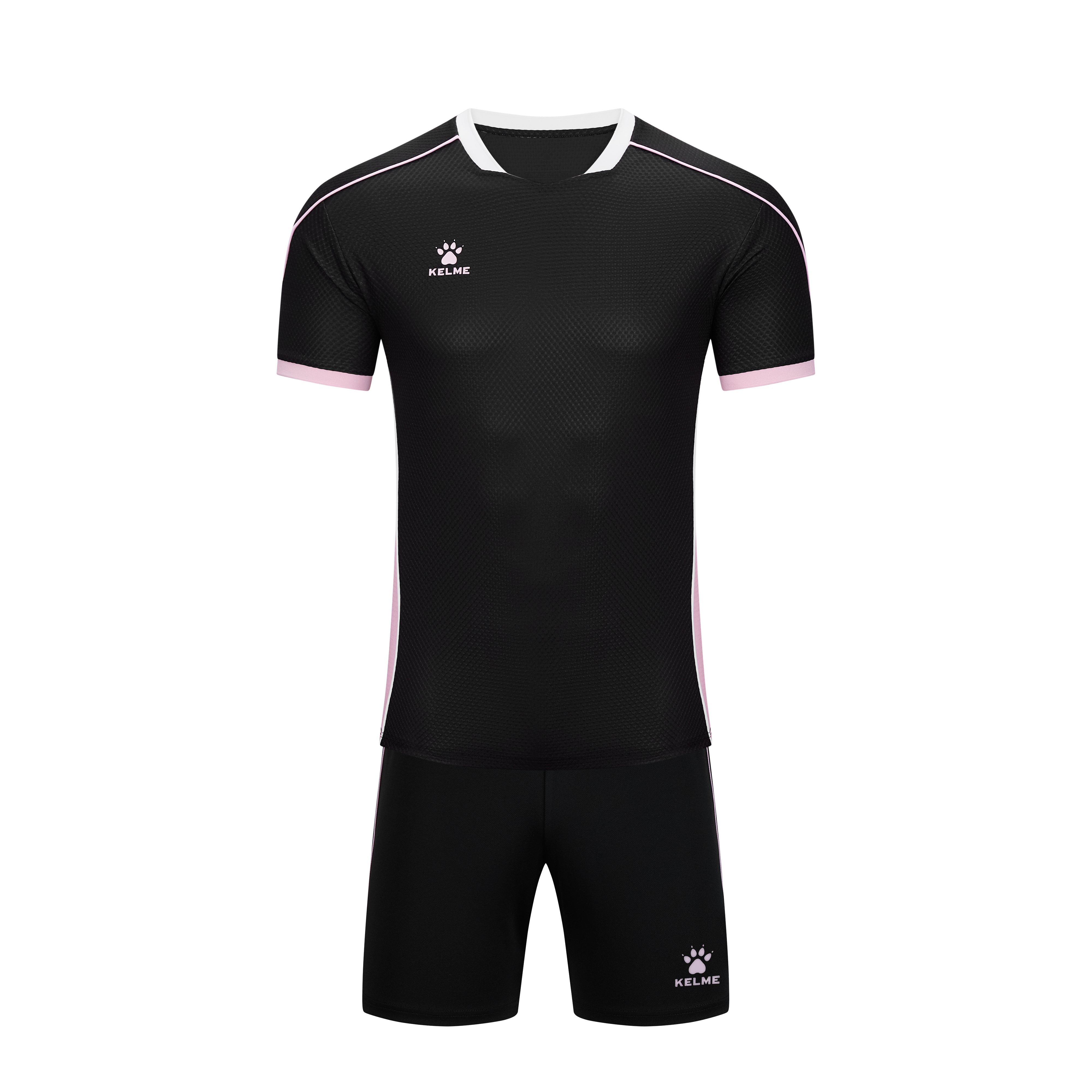 Short Sleeve Football Set (Adults) - Black