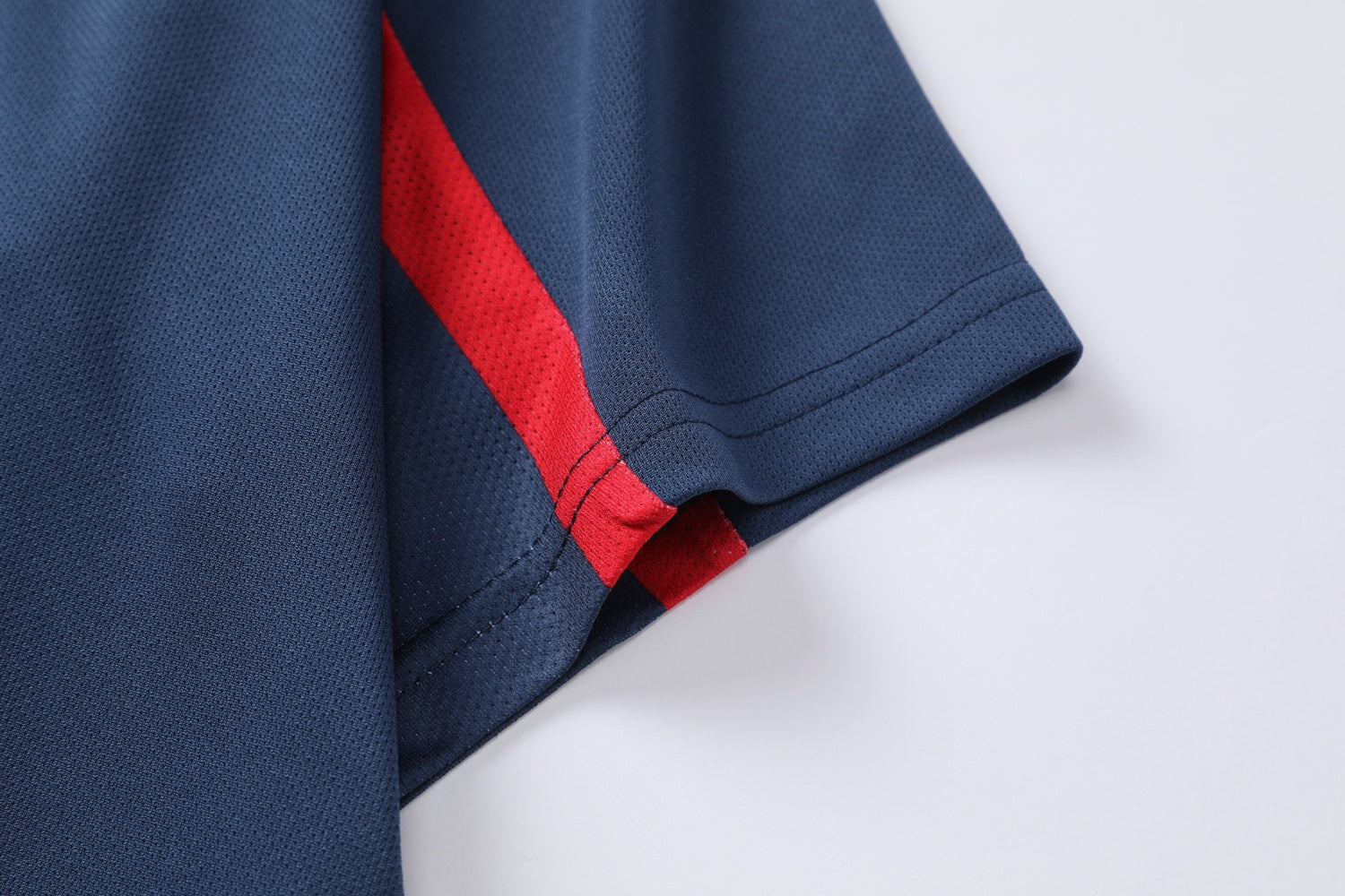 Short Sleeve Football Set (Adults) - Dark Blue/Red