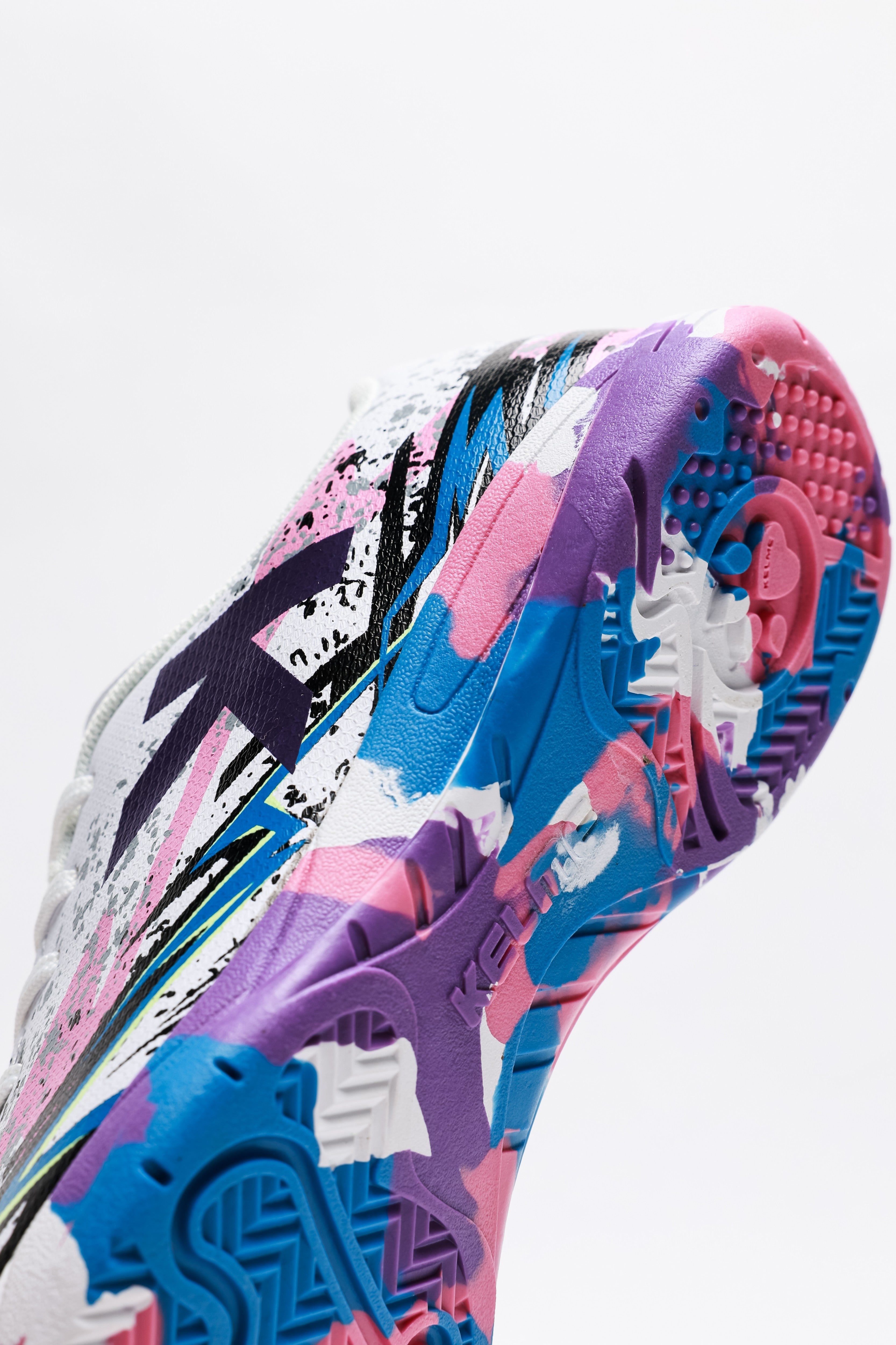 Men Futsal Shoes - Indoor (IN) - White/Purple