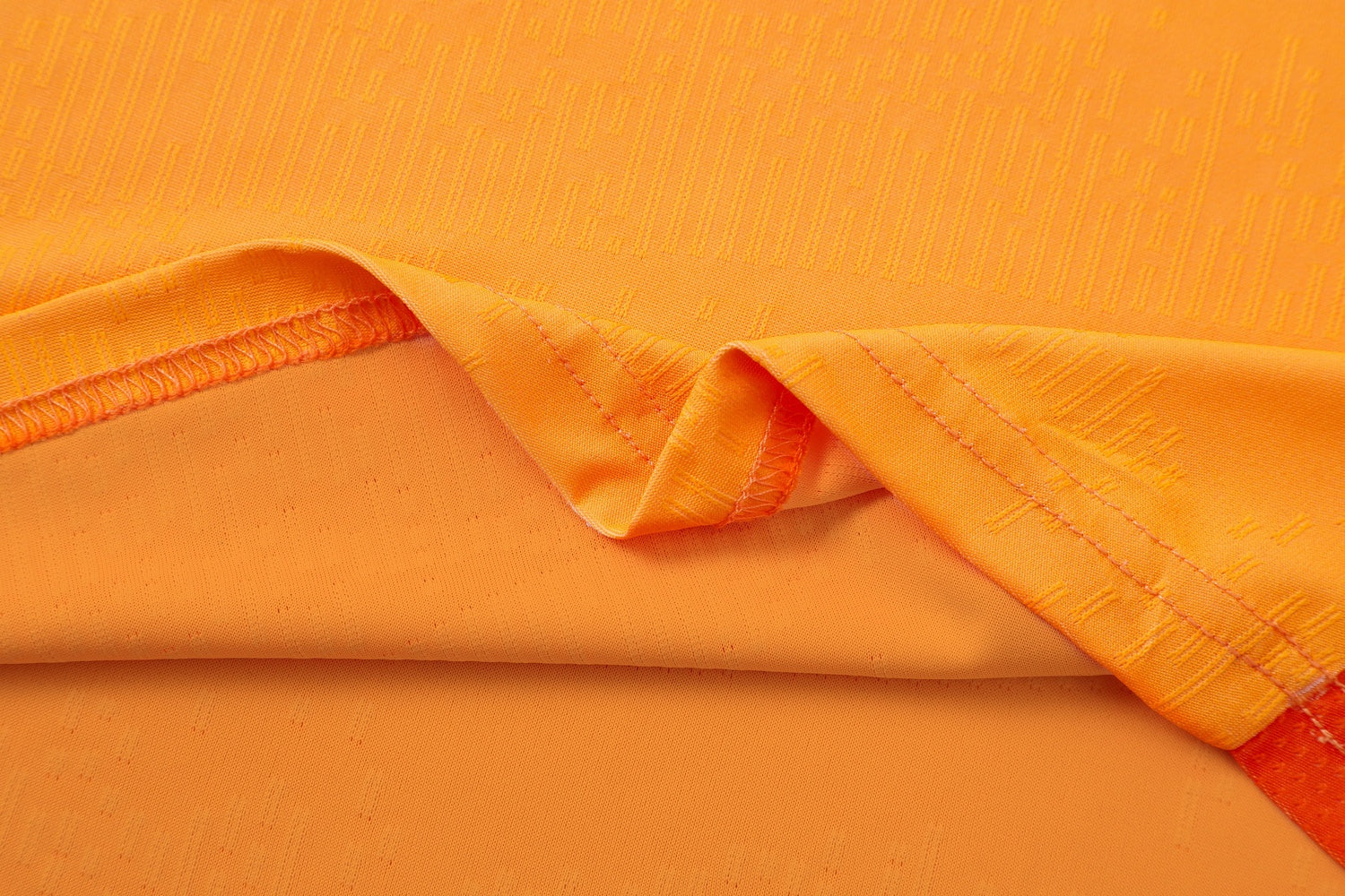 Short Sleeve Football Shirt (Adults) - Neon Orange