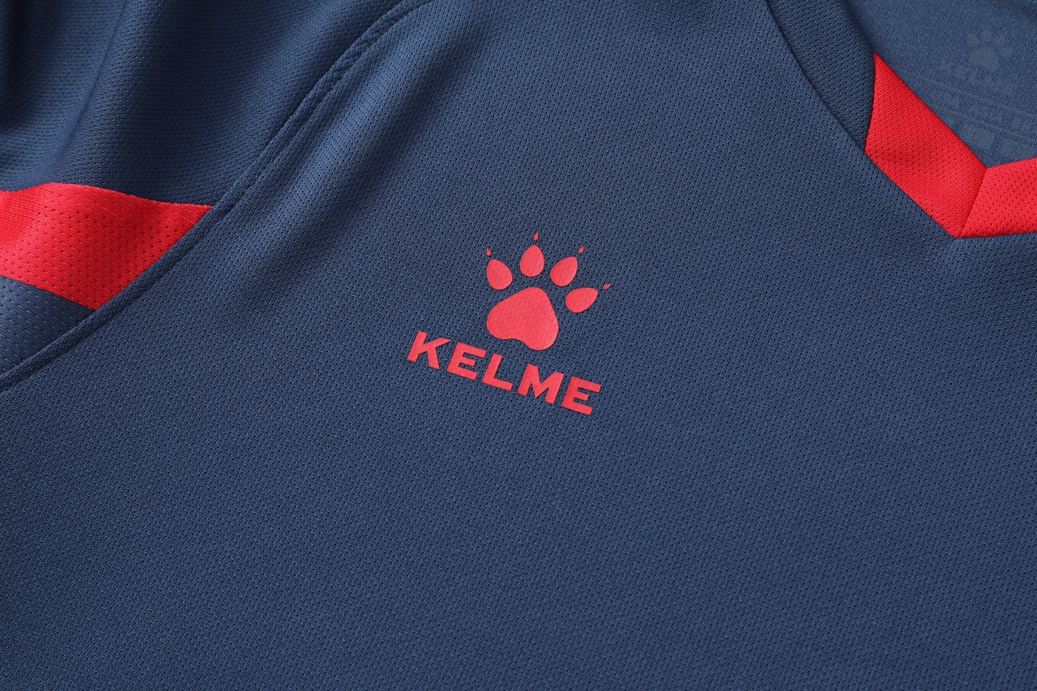 Short Sleeve Football Set (Adults) - Dark Blue/Red