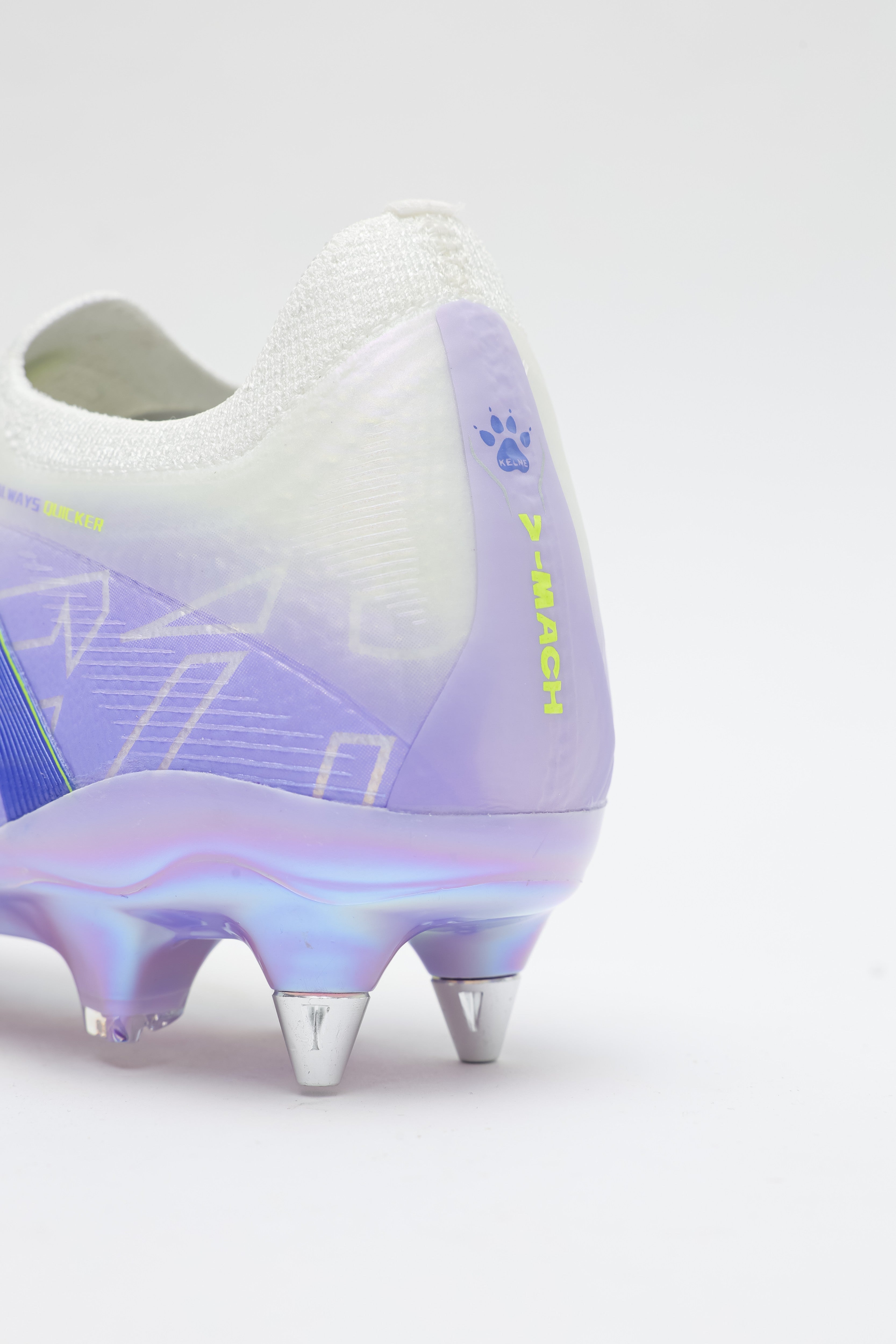 Men Football Shoes - Soft Ground (SG) 2 - White/Purple
