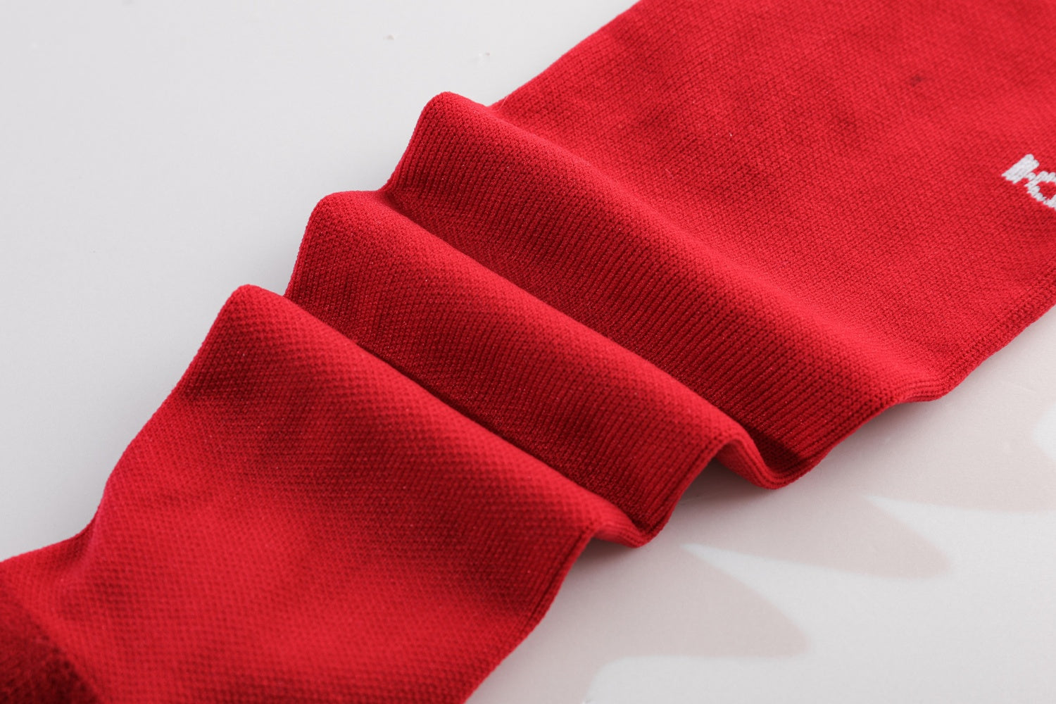 Full-Length Football Socks With Silicone (Adults) - Red