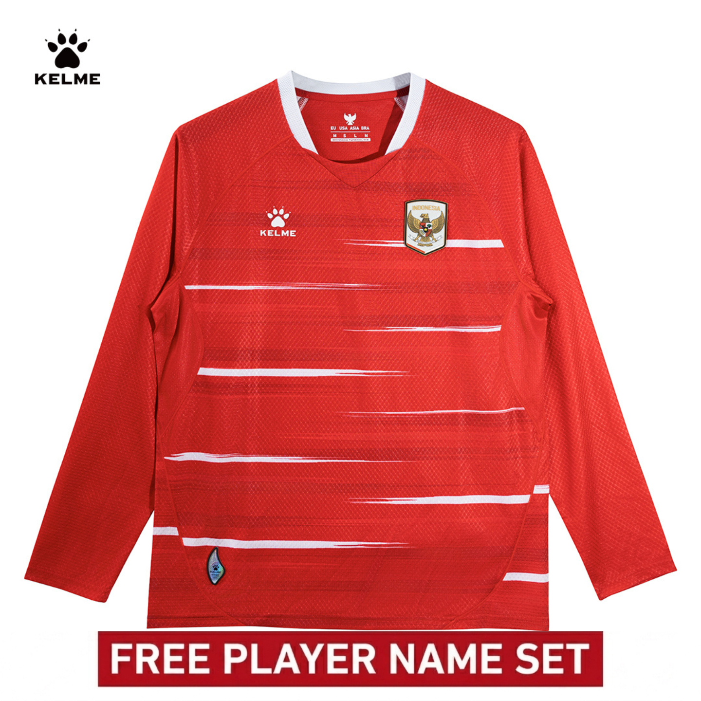 Jersey Timnas Indonesia Kandang Lengan Panjang Player Issue 2026