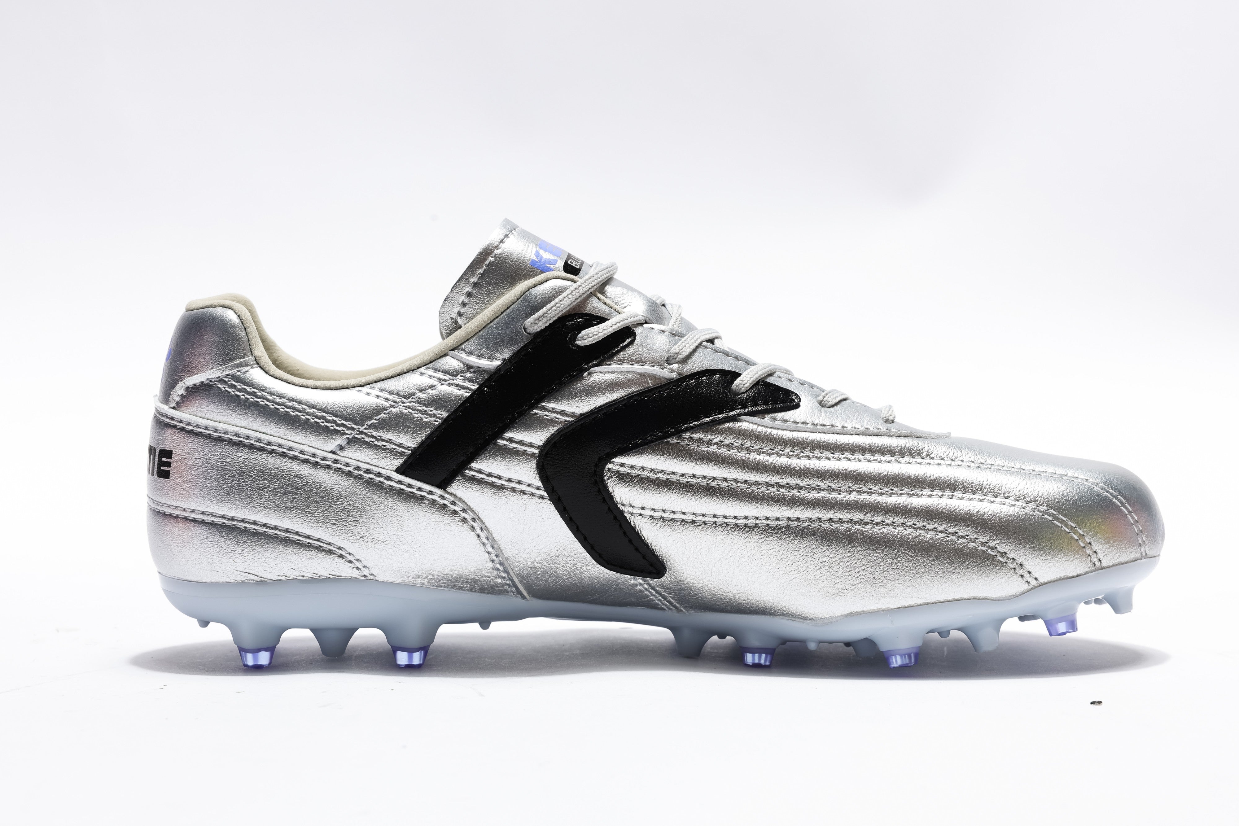 Men Football Shoes - Multi Ground (MG) - Metal Silver
