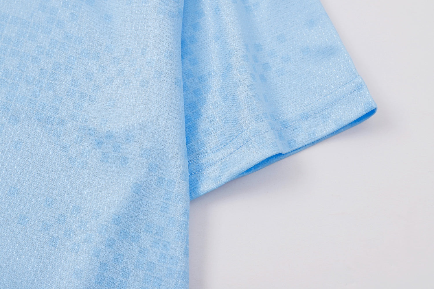 Short Sleeve Football Set (Adults) - Light Blue