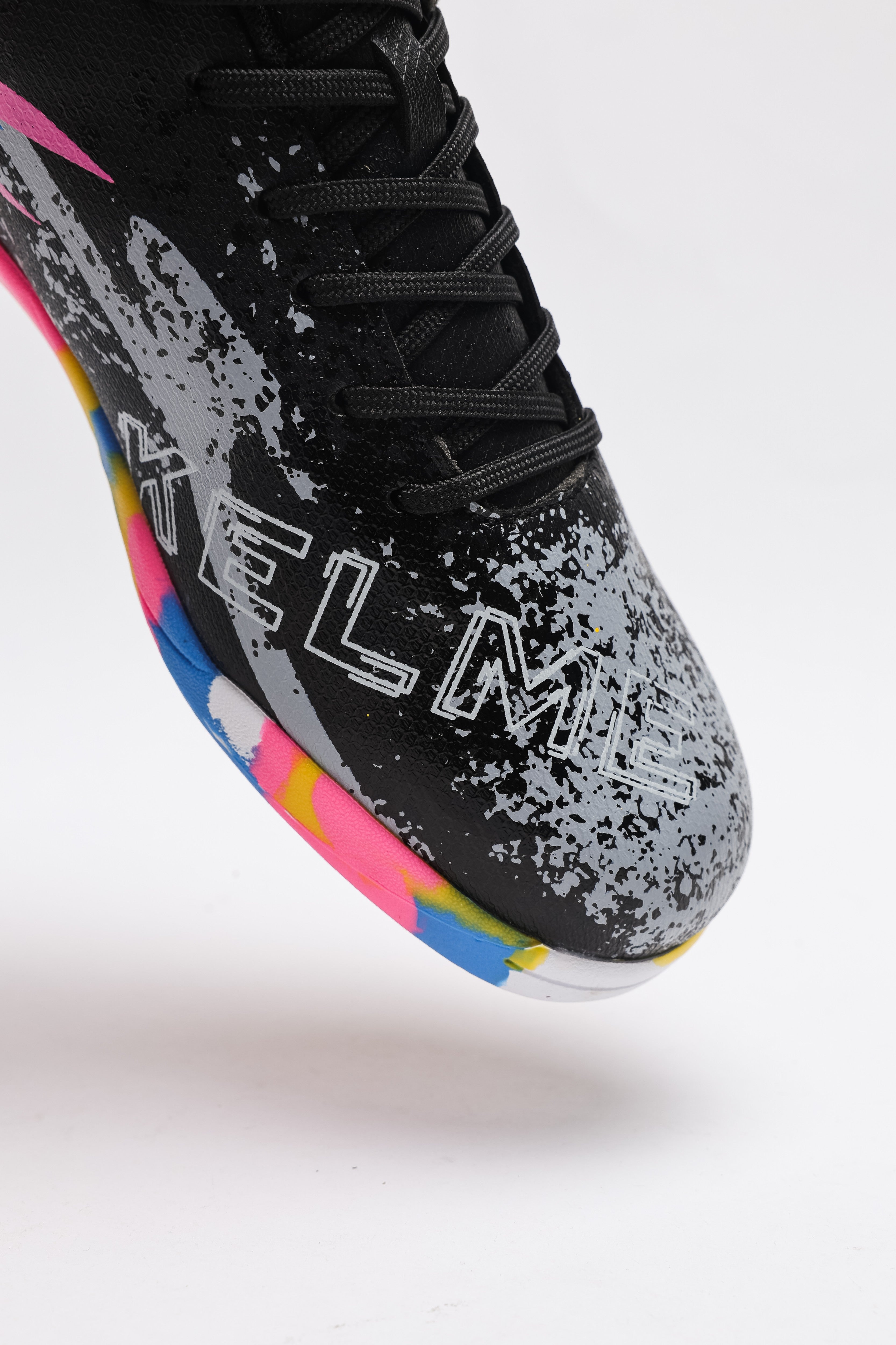 Men Futsal Shoes - Indoor (IN) - Black/Rose