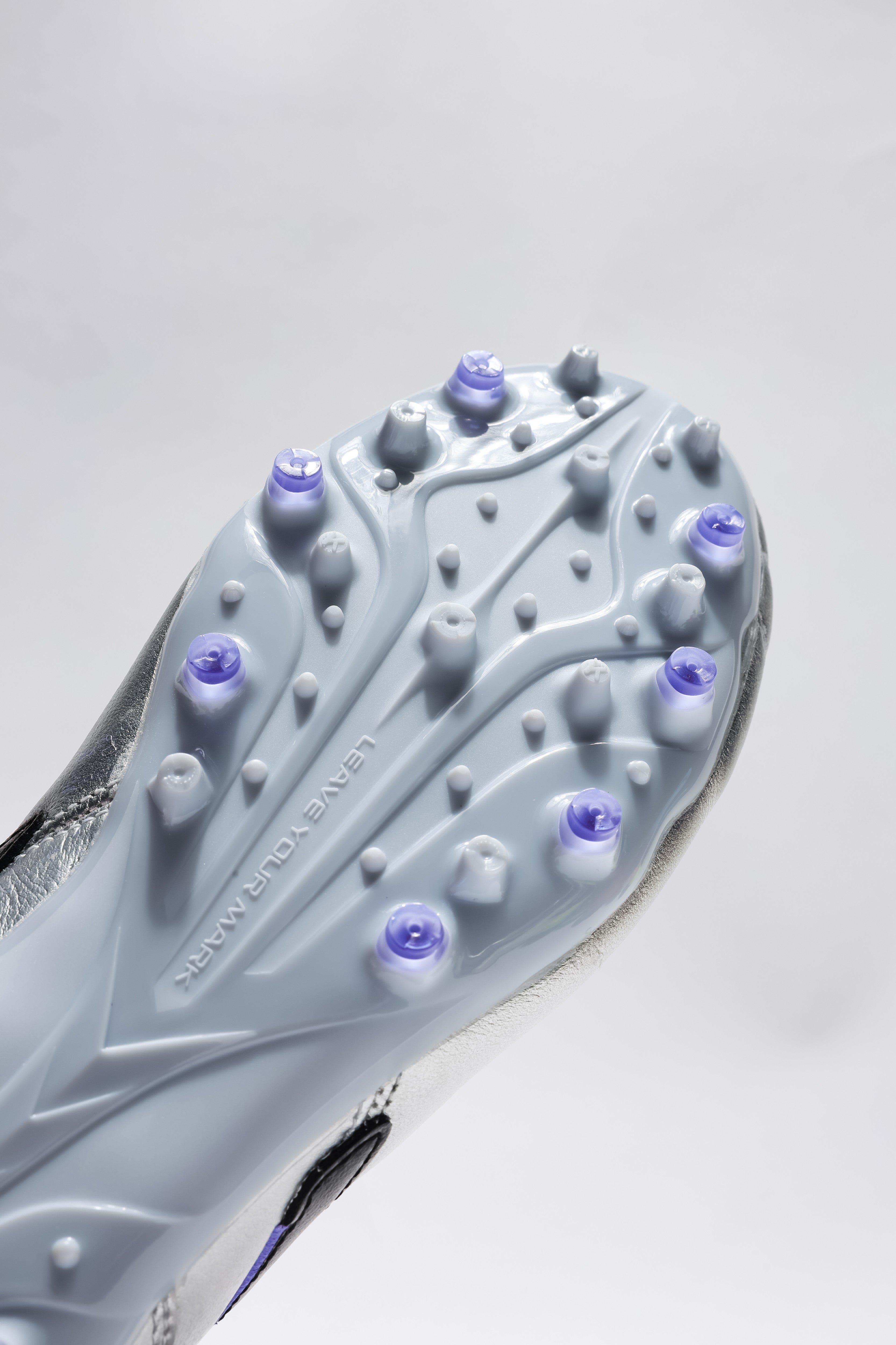 Men Football Shoes - Multi Ground (MG) - Metal Silver
