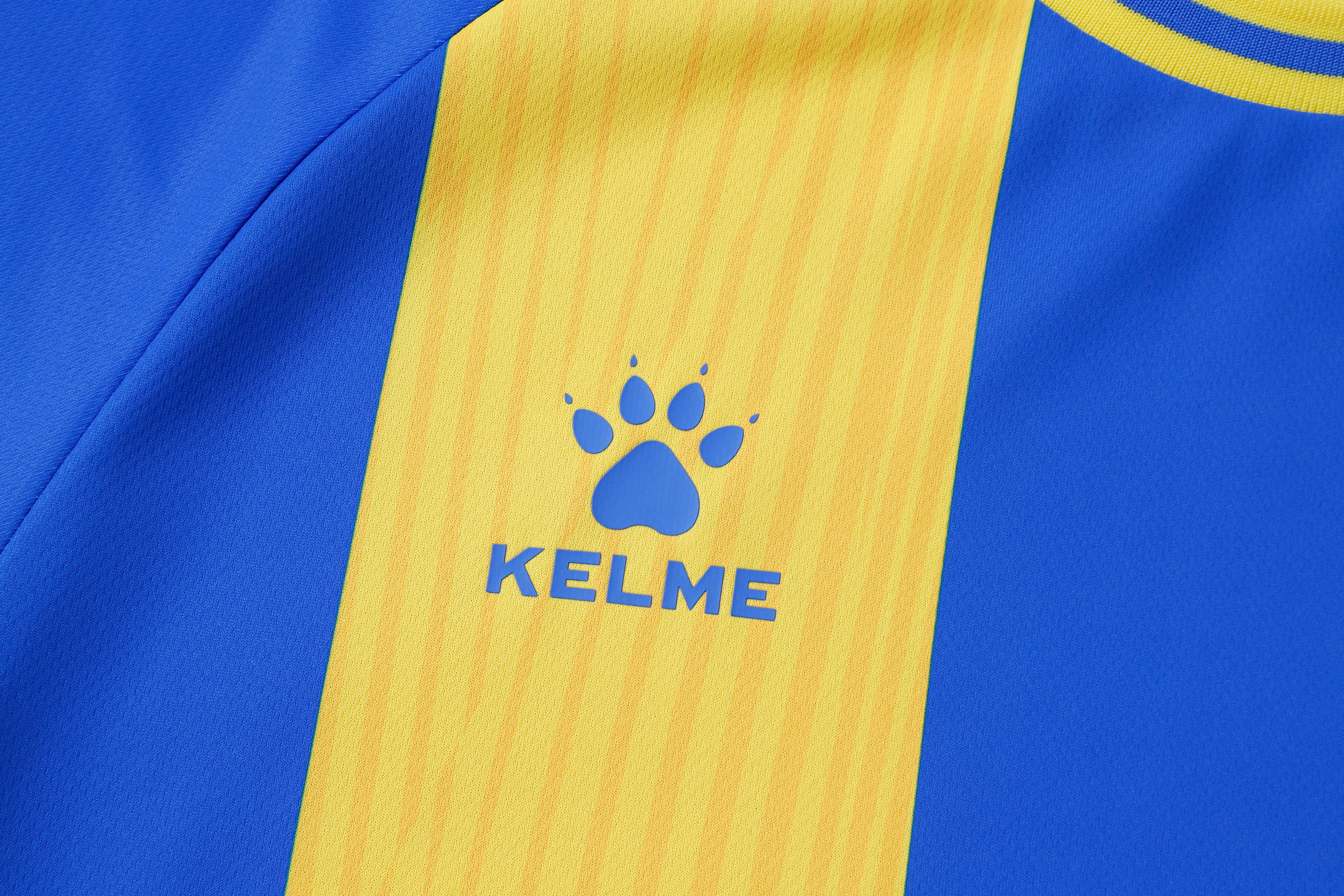 Short Sleeve Football Shirt (Adults) - Royal Blue/Yellow