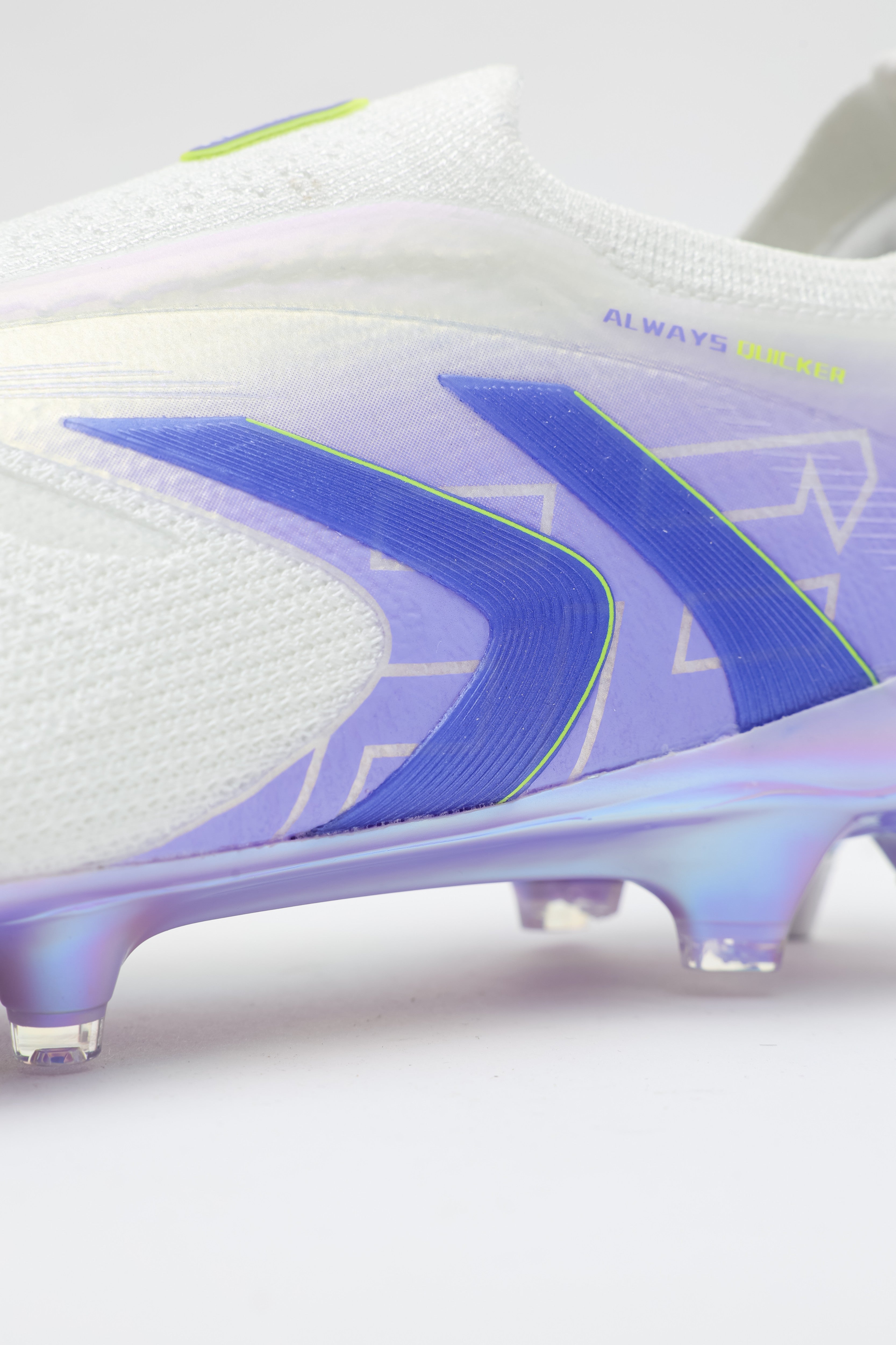 Men Football Shoes - Soft Ground (SG) 2 - White/Purple