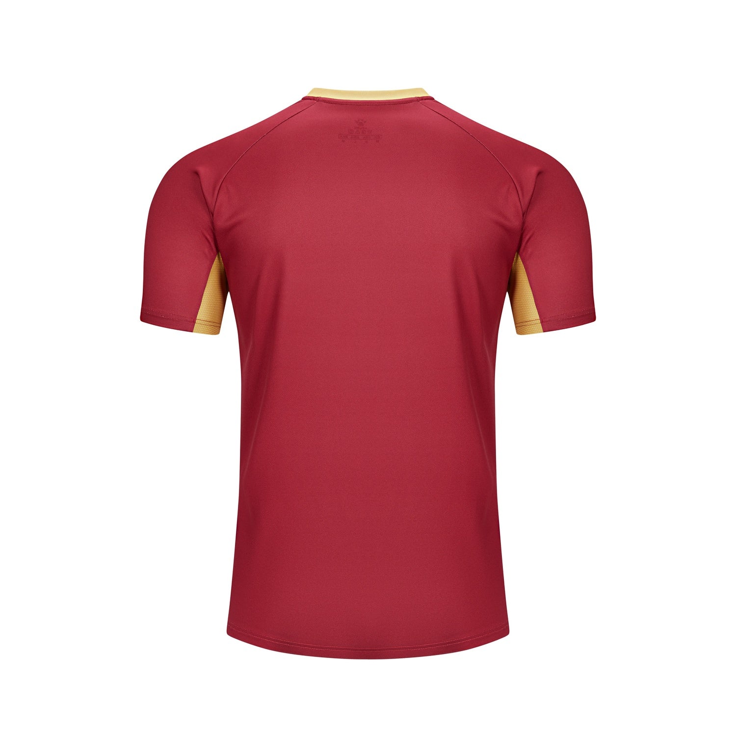 Short Sleeve Football Shirt (Adults) - Wine Red