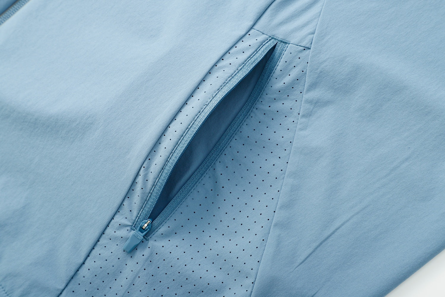Woven Light Jacket (Adults) - Sky Cyan Blue