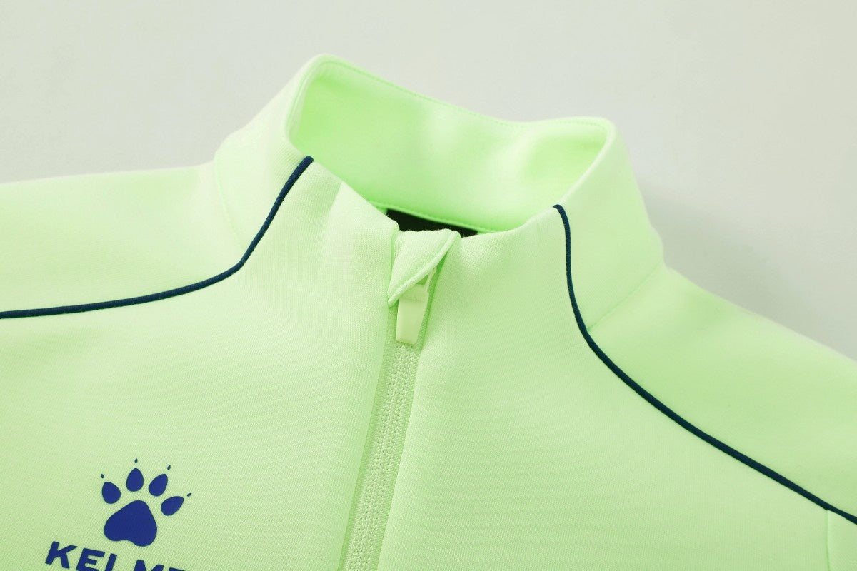 Knitted Jacket (Kids) - Neon Green