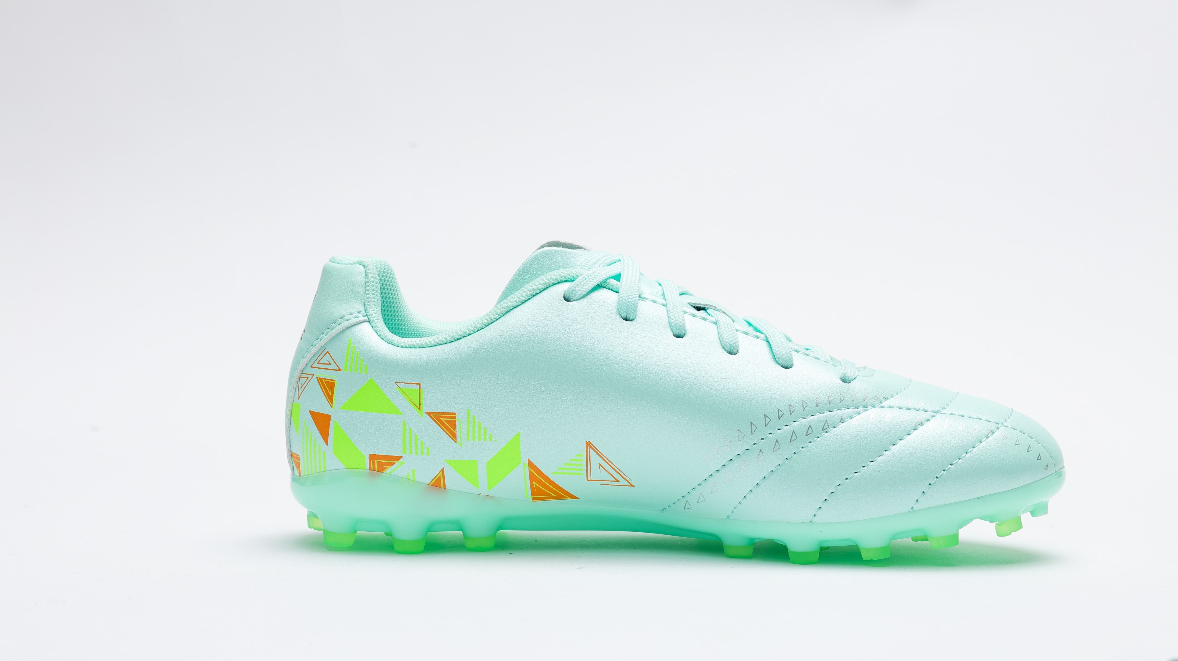 Men Football Shoes - Multi Ground (MG) - Mint Green