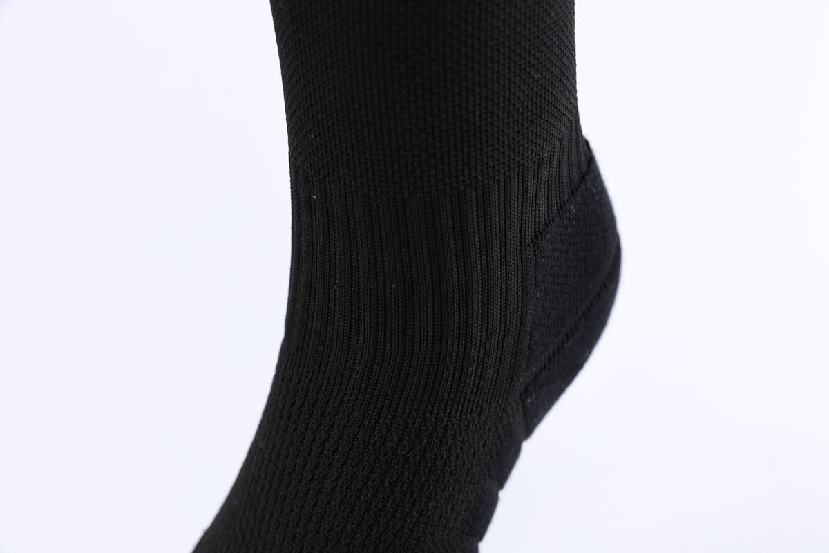 Full-Length Football Socks (Kids) - Black