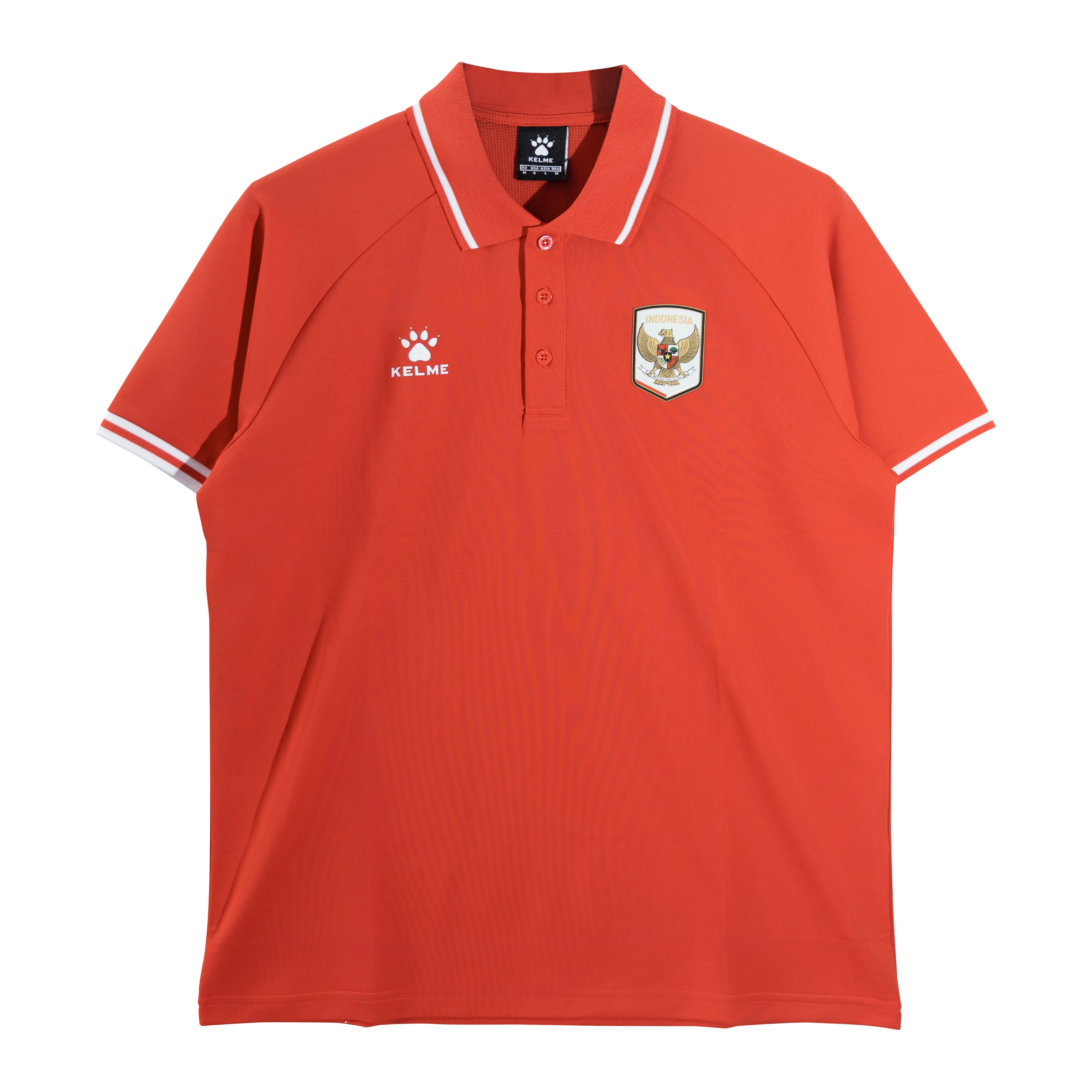 Polo Shirt Timnas Indonesia (Adults) - Red/White