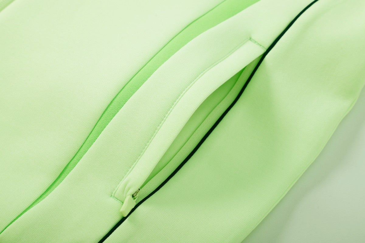 Knitted Jacket - Neon Green