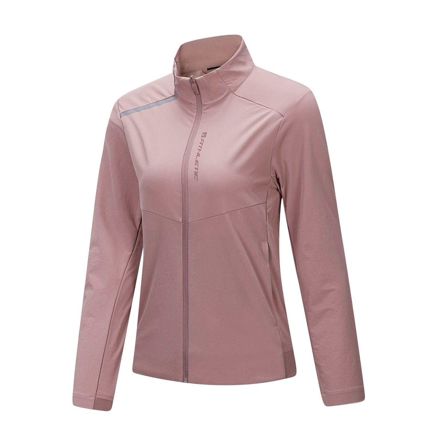 Woven Jacket (Women) - Gray Pink