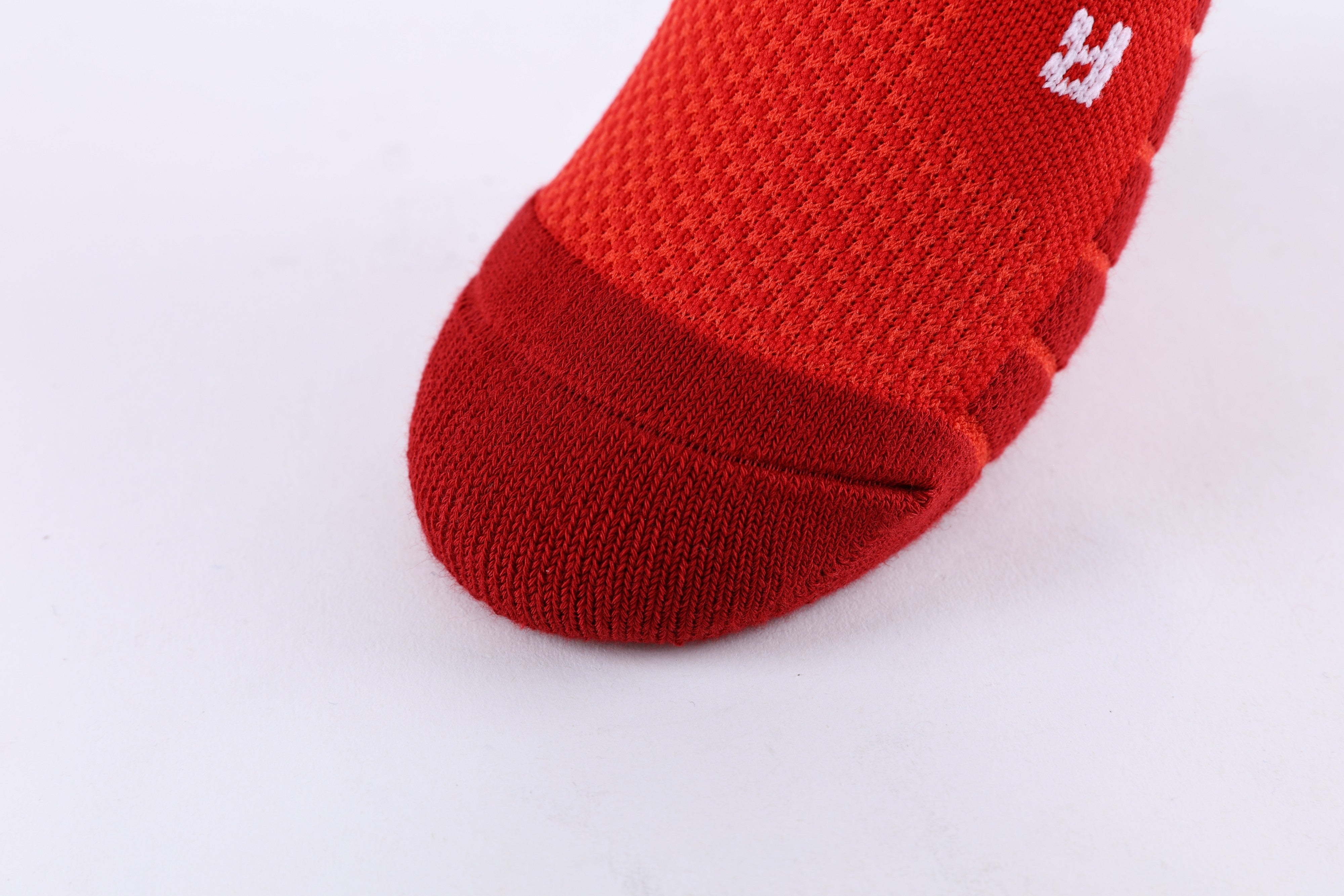 Full-Length Football Socks (Kids) - Red